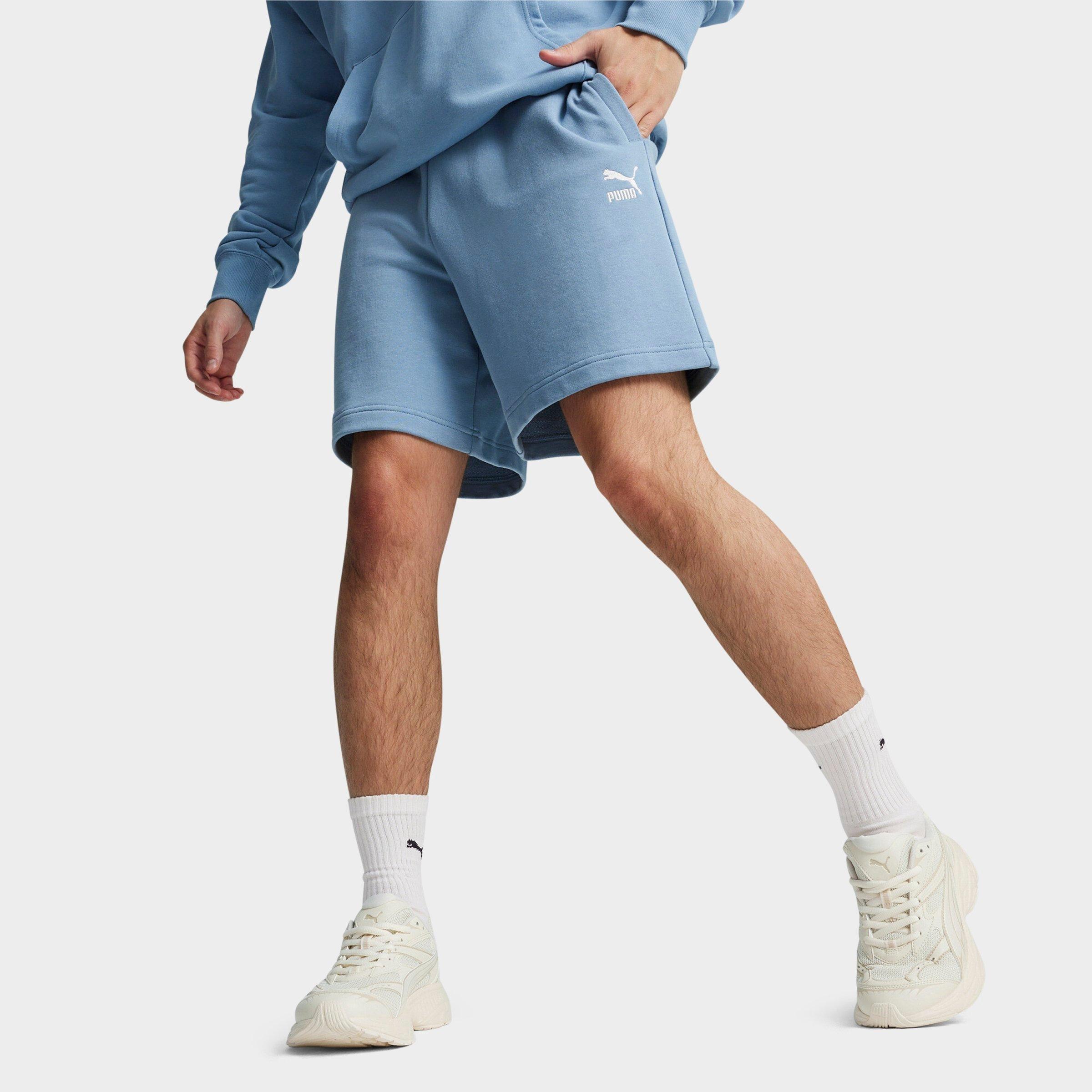 Men's Puma Better Classics 7" Relaxed Shorts in Zen Blue Size: Small