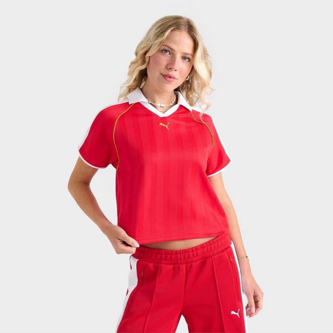 Women's Puma T7 Relaxed Football Jersey | Finish Line