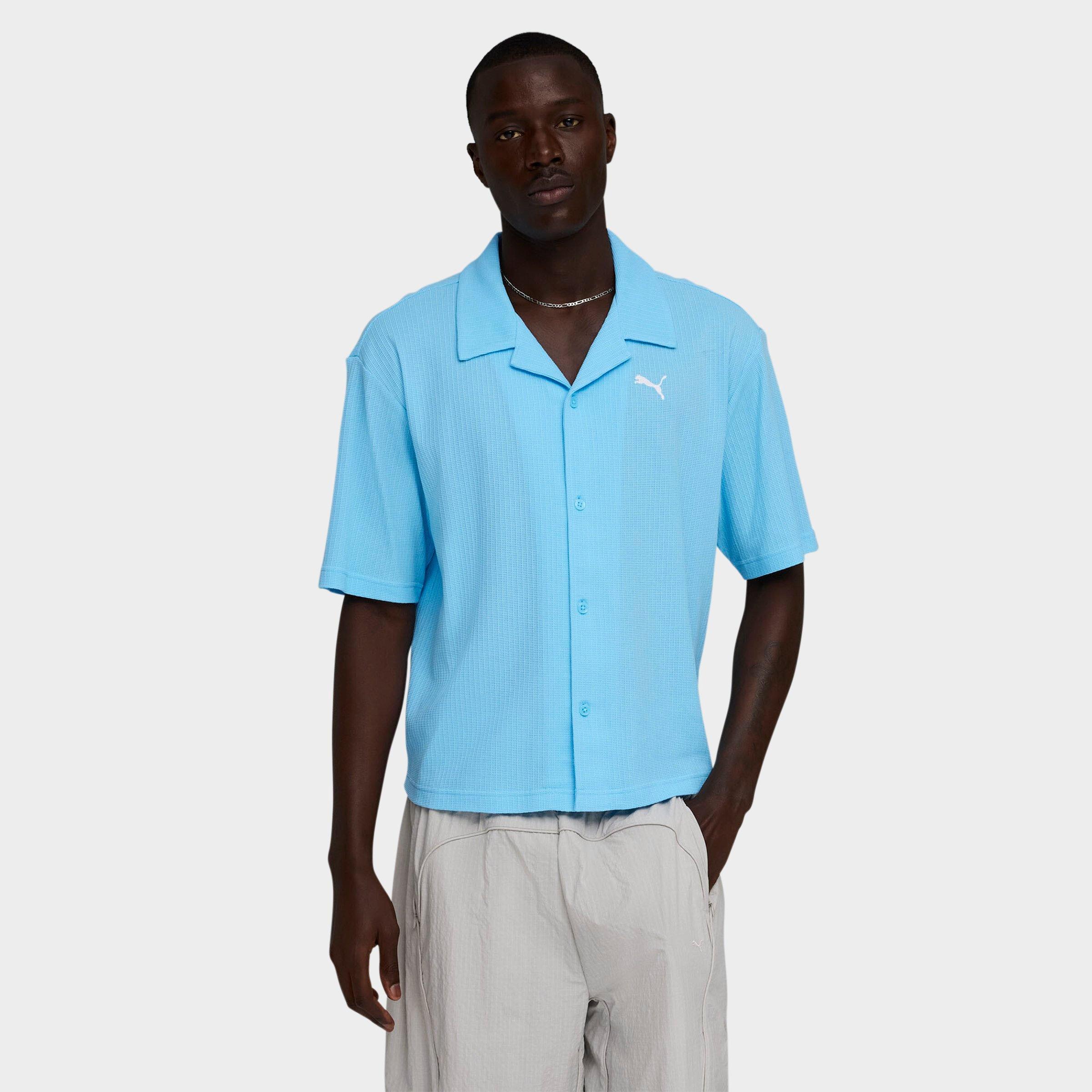 Puma Wardrobe Essentials Boxy Camp Shirt