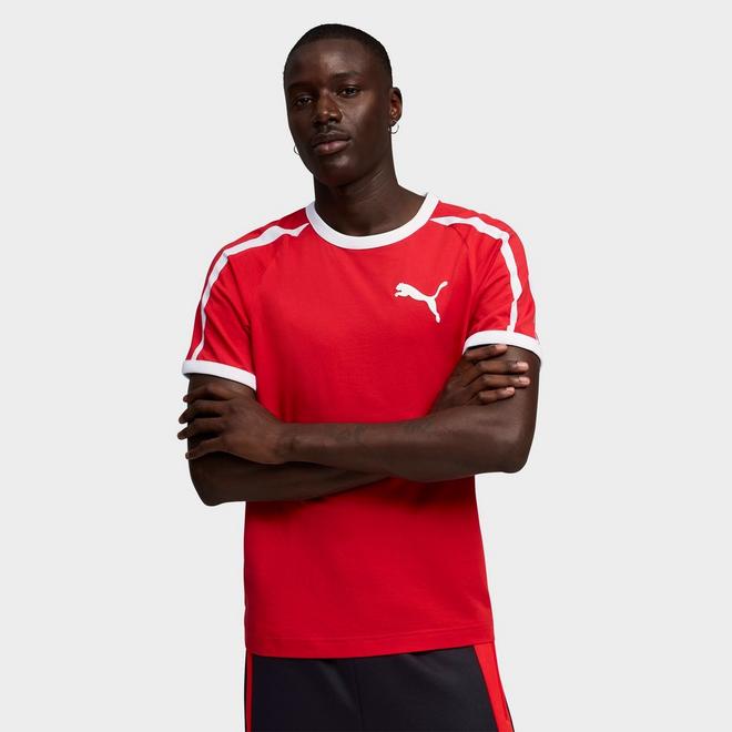Men's Puma T7 Big Cat Ringer T-Shirt
