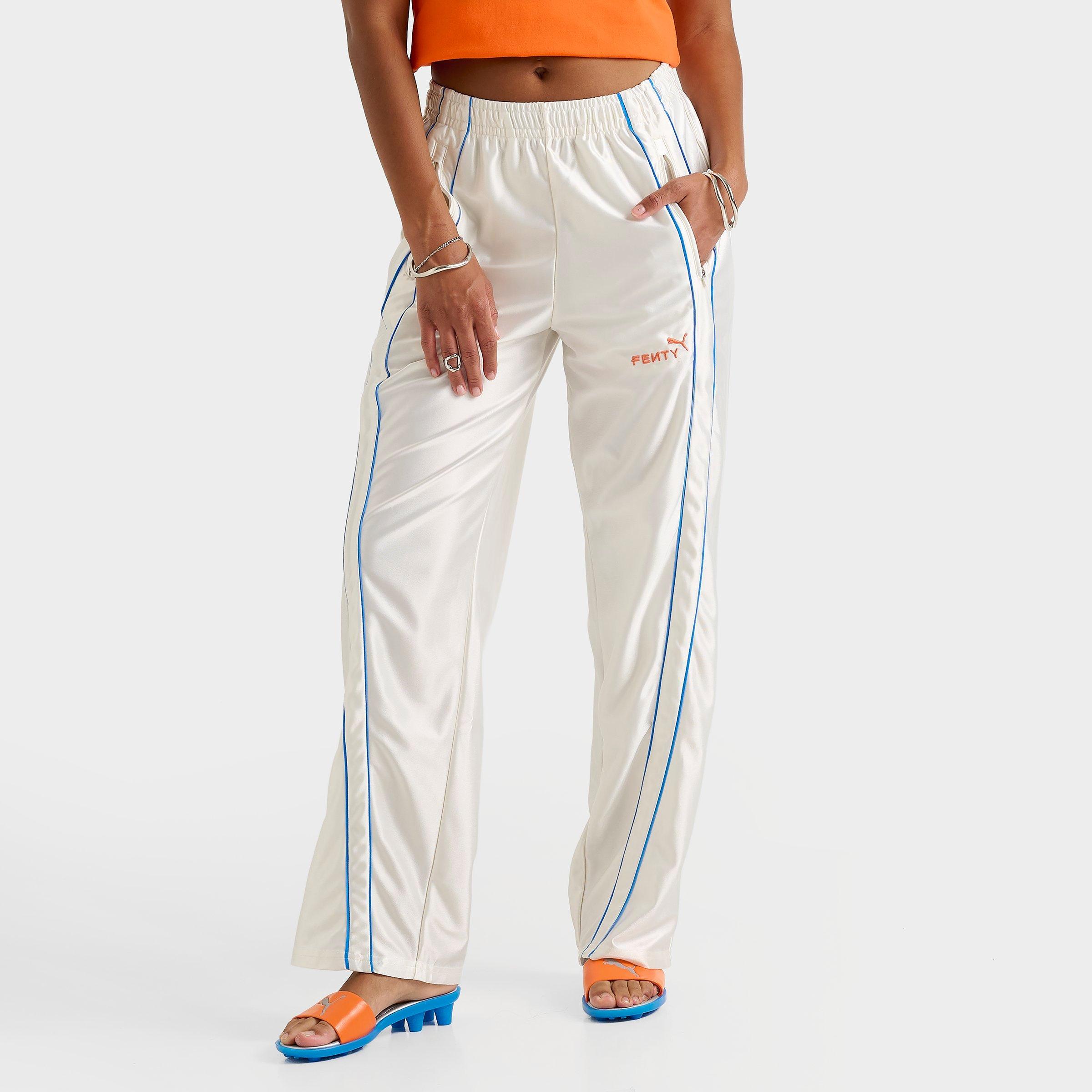 Puma Women's Fenty X T7 Piping Track Pants In White