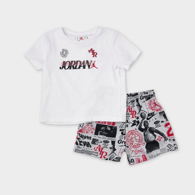 Kids' Toddler Jordan Sports Club T-Shirt and Shorts Set