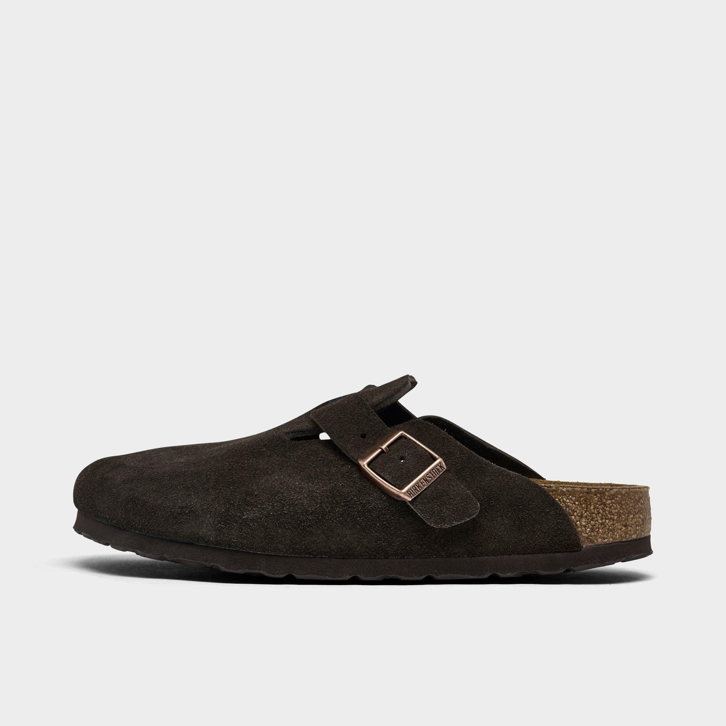 Birkenstock Women's Boston Soft Footbed Clogs in Mocha Size: 5.0