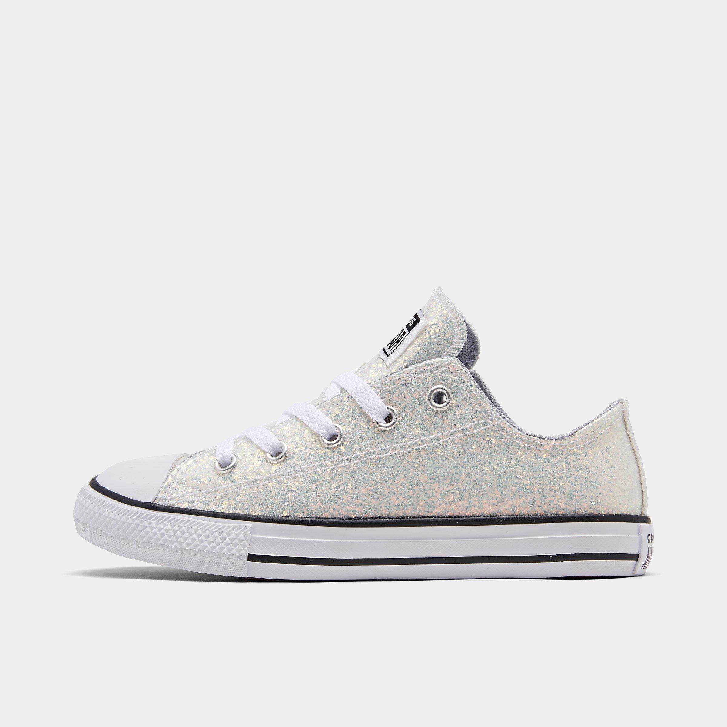 UPC 888757498925 product image for Converse Girls' Little Kids' Chuck Taylor All Star Coated Glitter Low Top Casual | upcitemdb.com