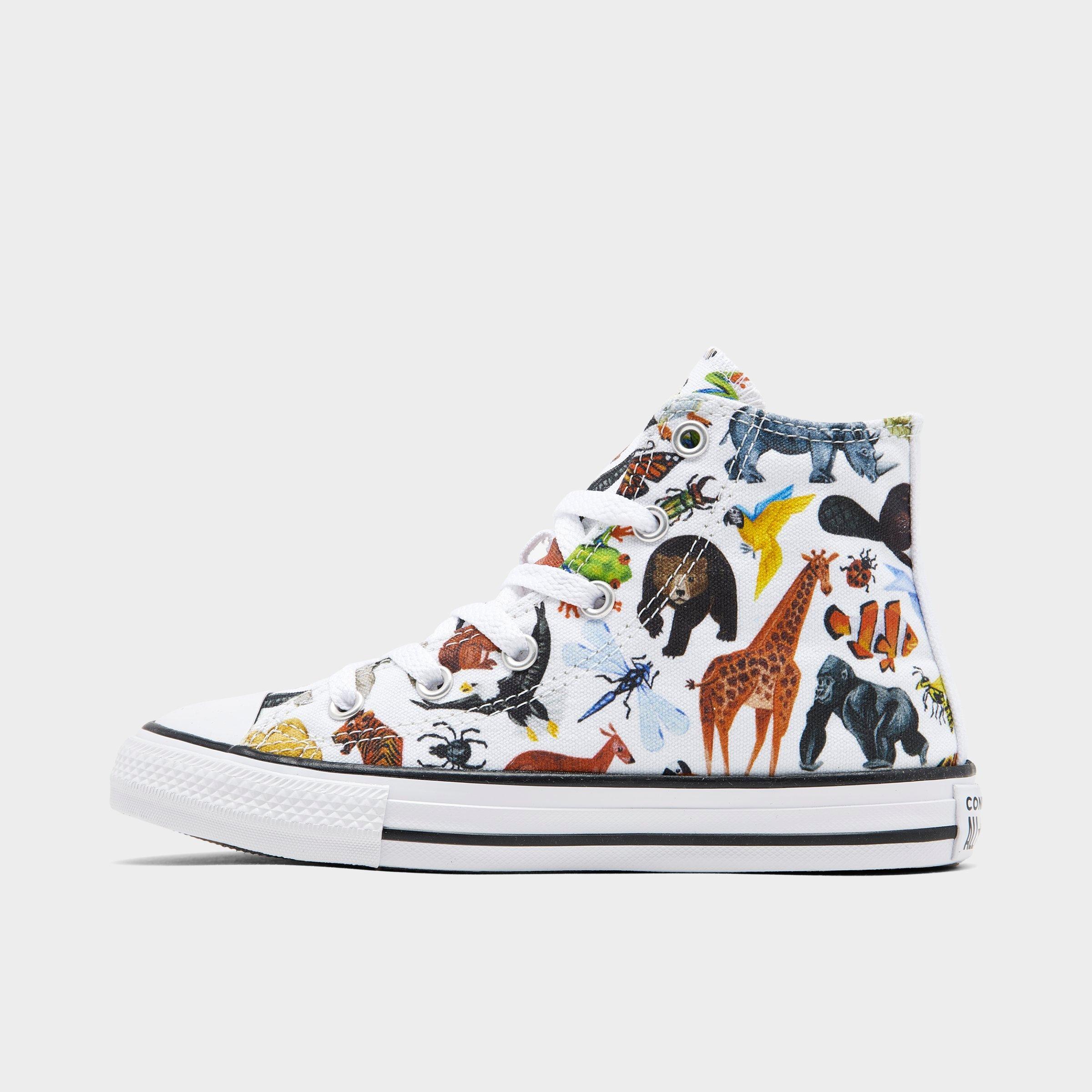 CONVERSE CONVERSE LITTLE KIDS' SCIENCE CLASS CHUCK TAYLOR ALL STAR HIGH TOP CASUAL SHOES