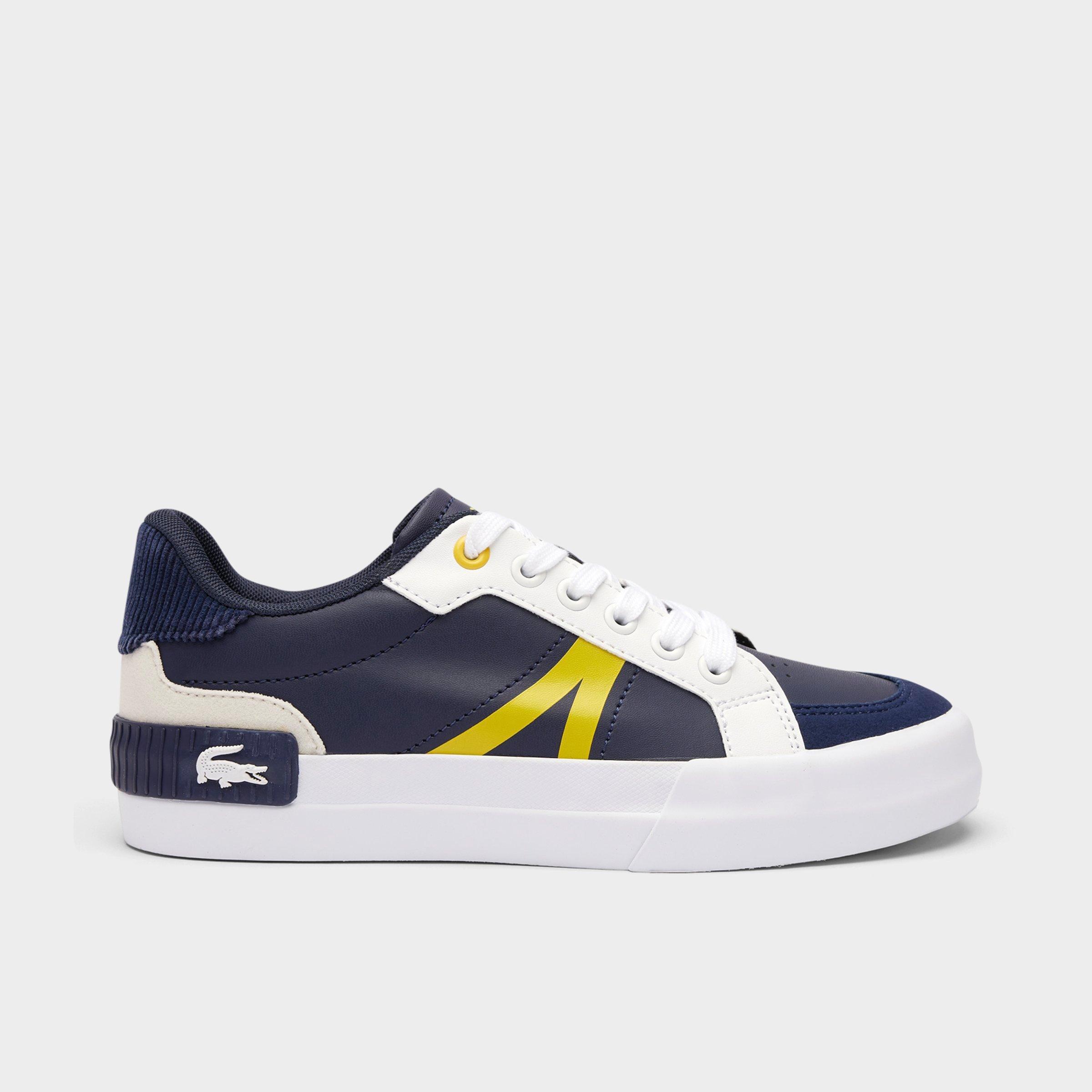 Lacoste Big Kids L004 Casual Shoes in Navy Size: 3.0