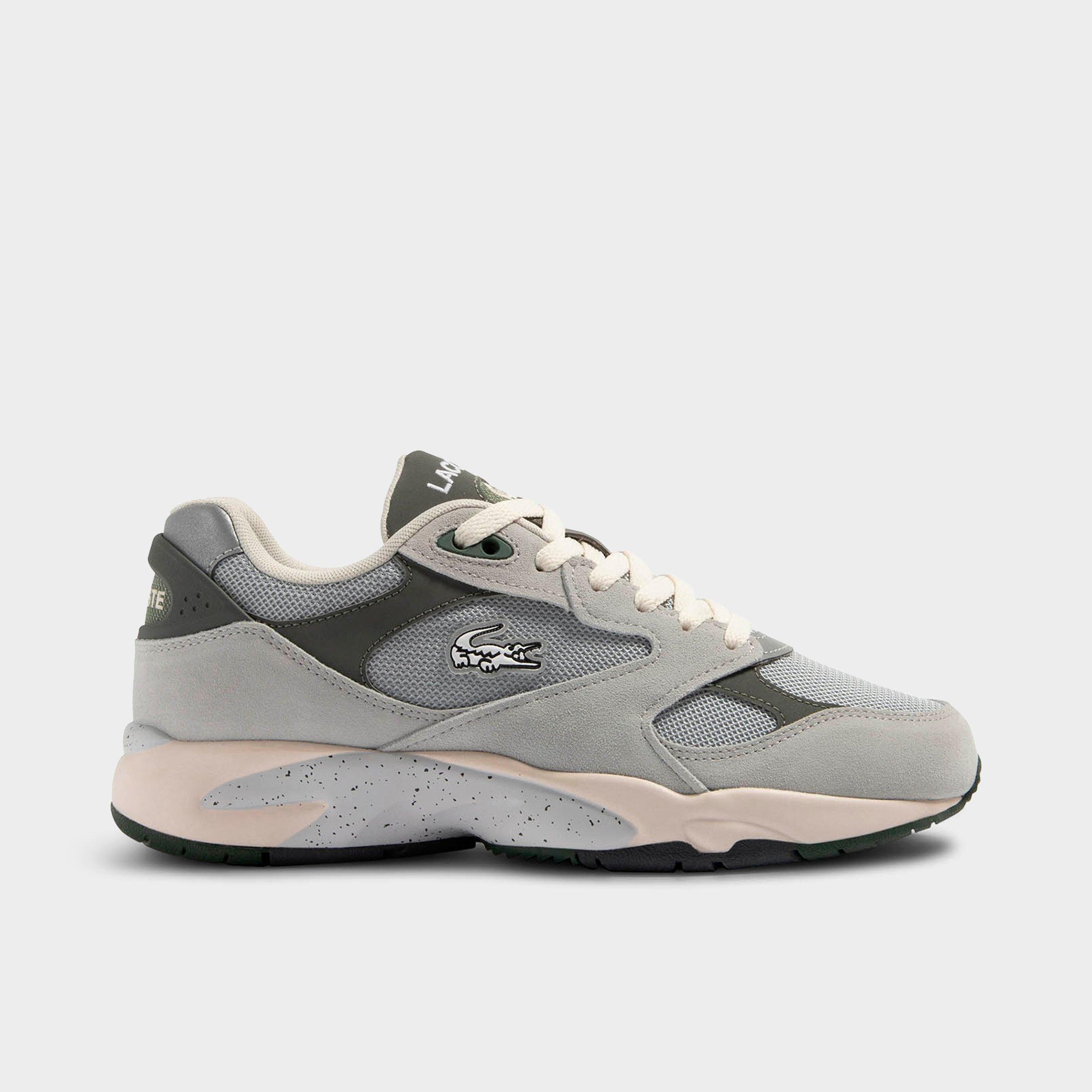 Lacoste Men's Storm '96 Vintage Cashmere Casual Shoes in Dark Grey Size: 7.0