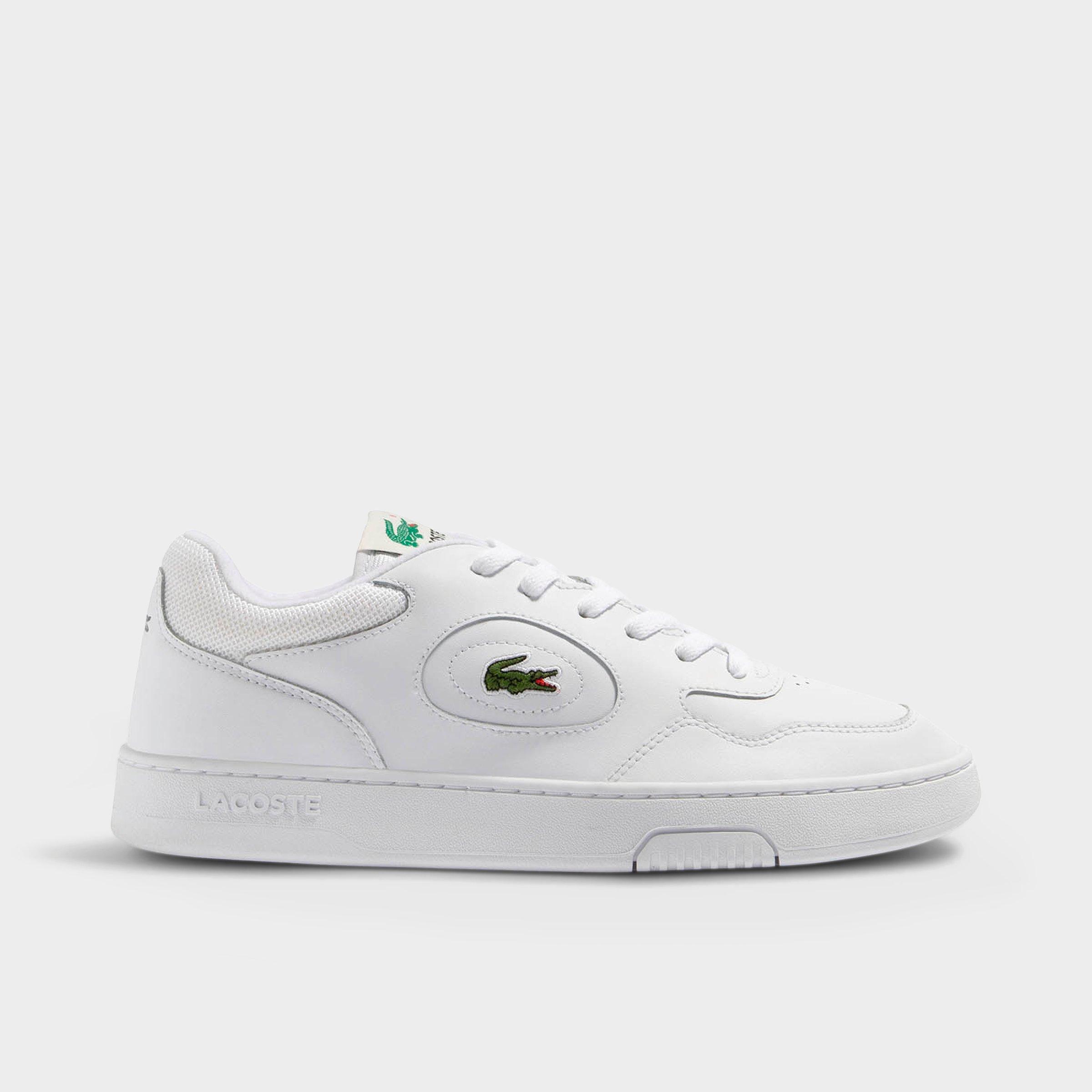 Lacoste Men's Lineset Leather Low Casual Shoes in Natural Size: 14.0