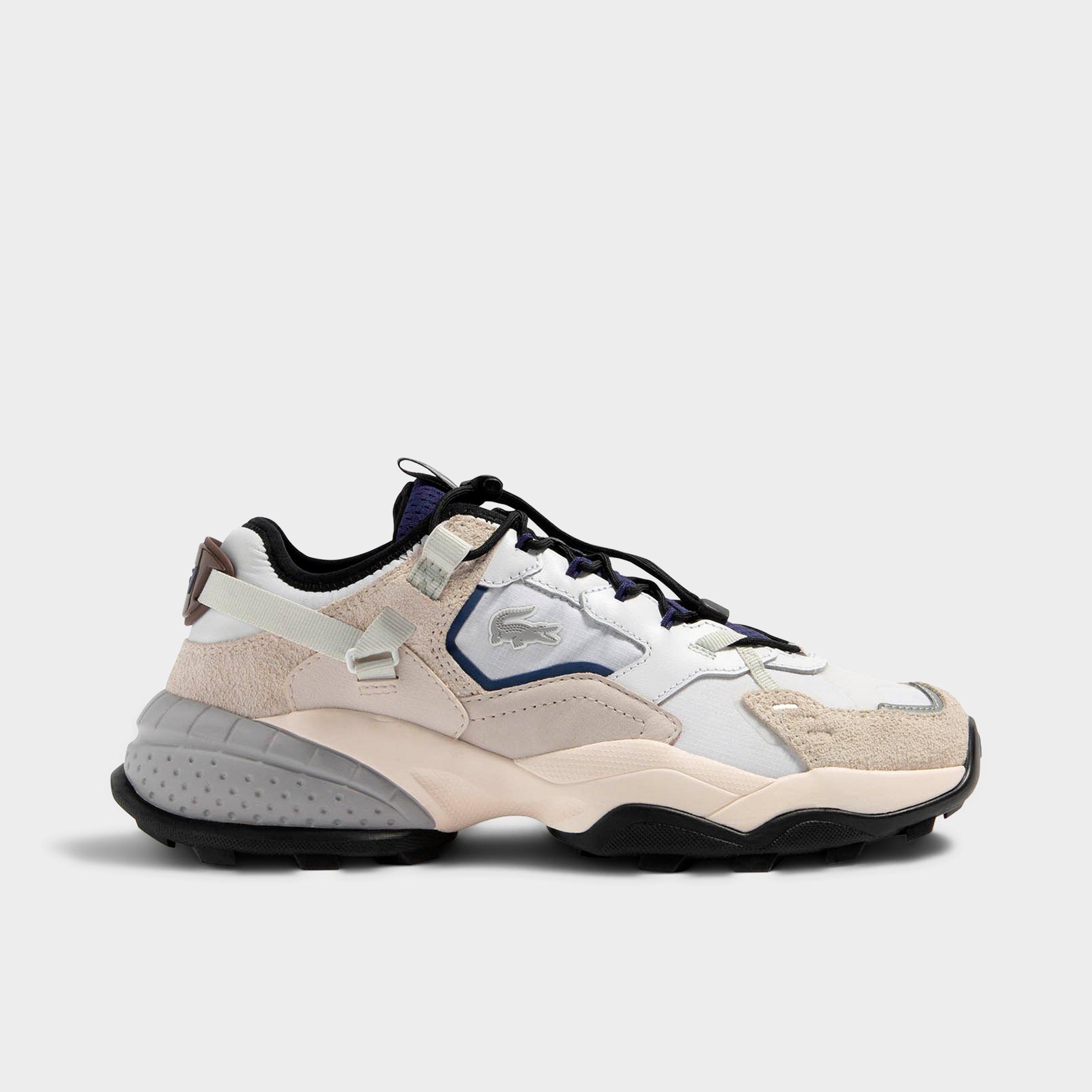 Lacoste Men's L-Guard Breaker Casual Shoes in Open White Size: 7.0