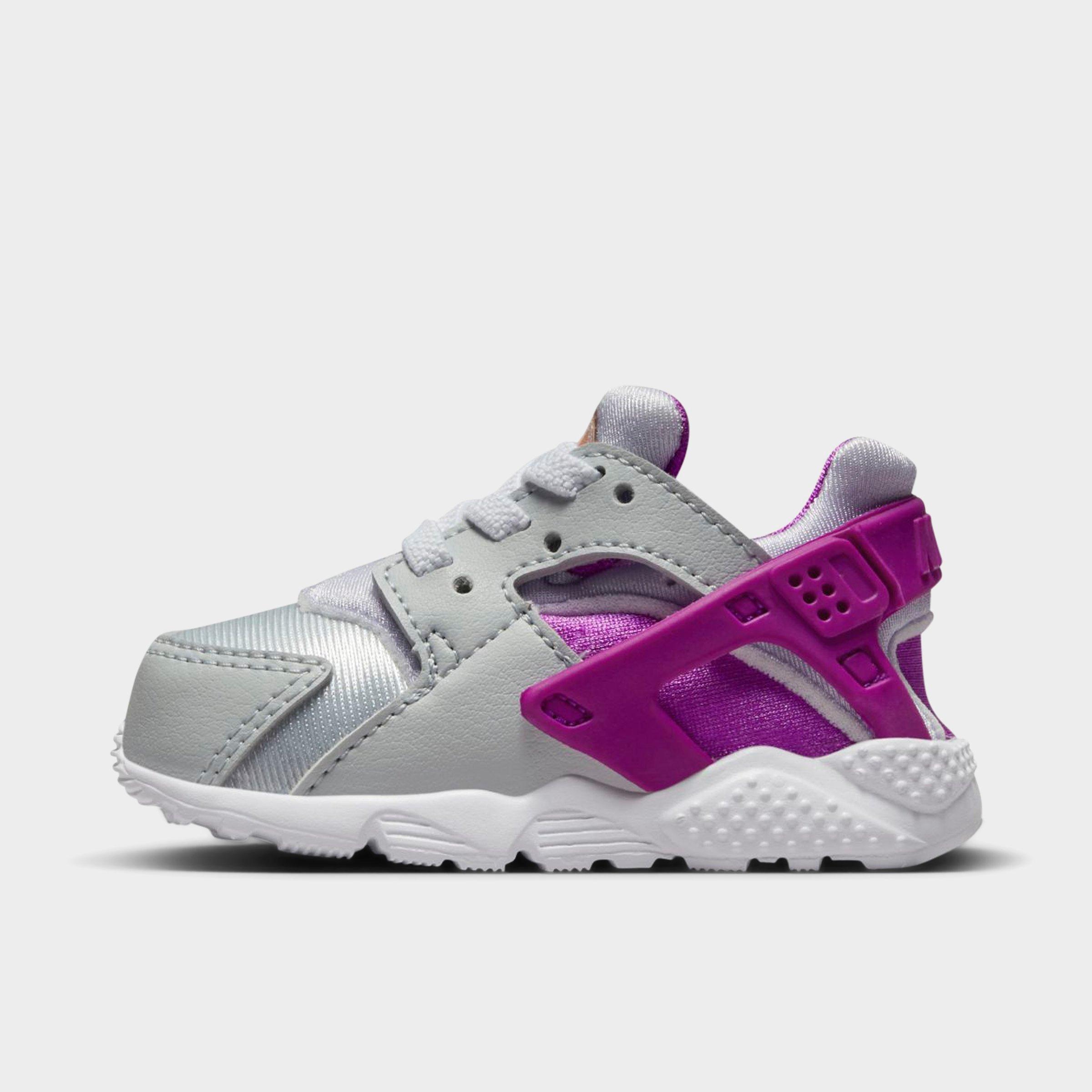 Nike Huarache Run Shoes In Pure Platinum/metallic Copper/violet Frost | ModeSens