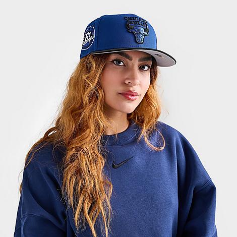 New Era Chicago Bulls Nba 9fifty Snapback Hat In Blue