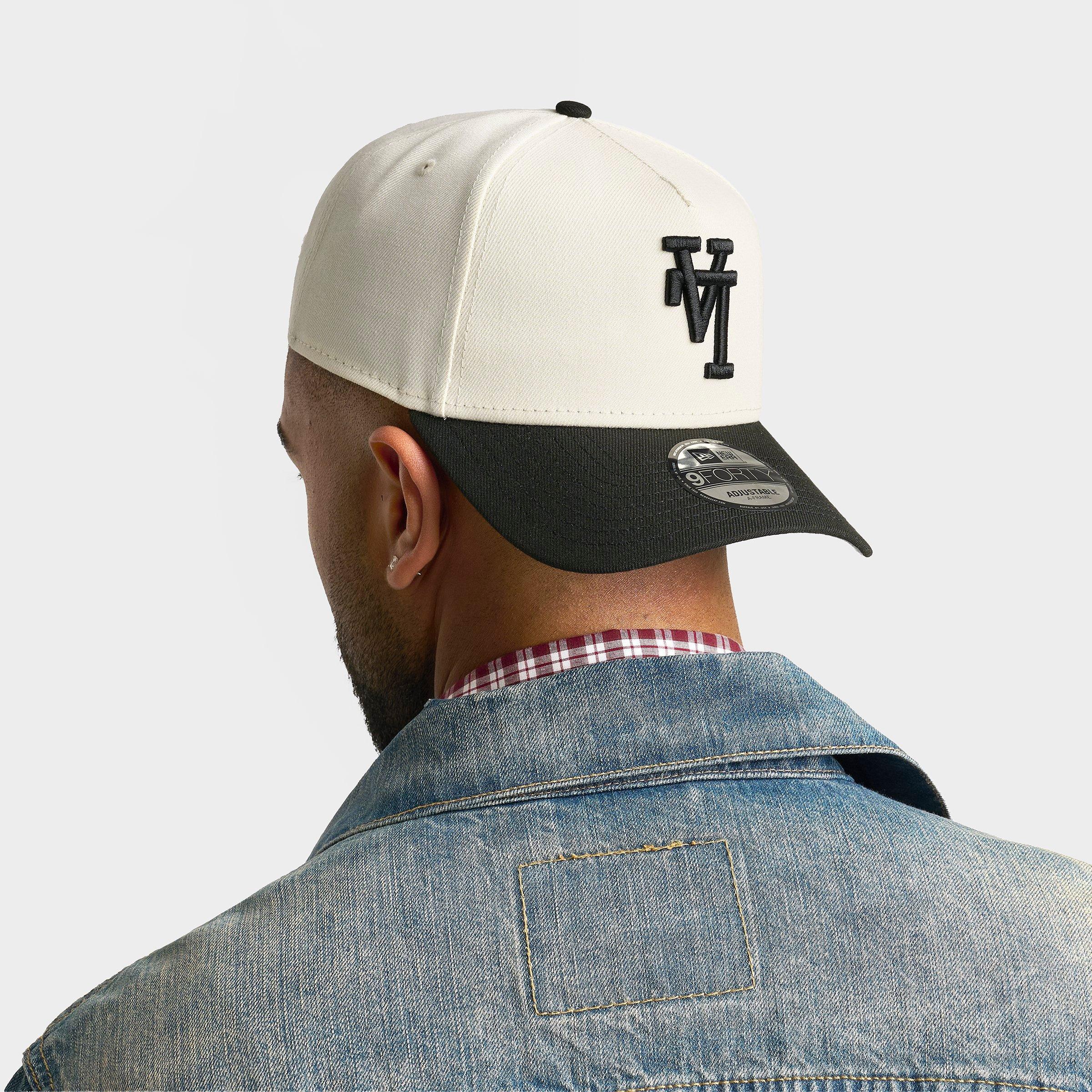 New Era Los Angeles Dodgers MLB Upside Down 9FIFTY A Frame Snapback Hat in Chrome/Black