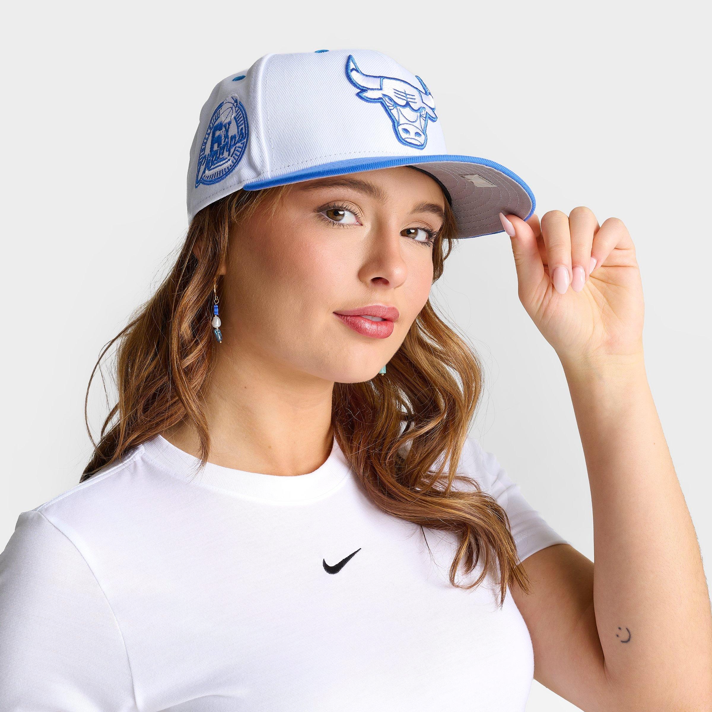 New Era Chicago Bulls Nba 9fifty Snapback Hat In White