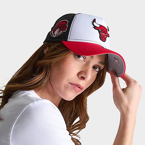 New Era Chicago Bulls Nba 9forty Trucker Hat In Multi