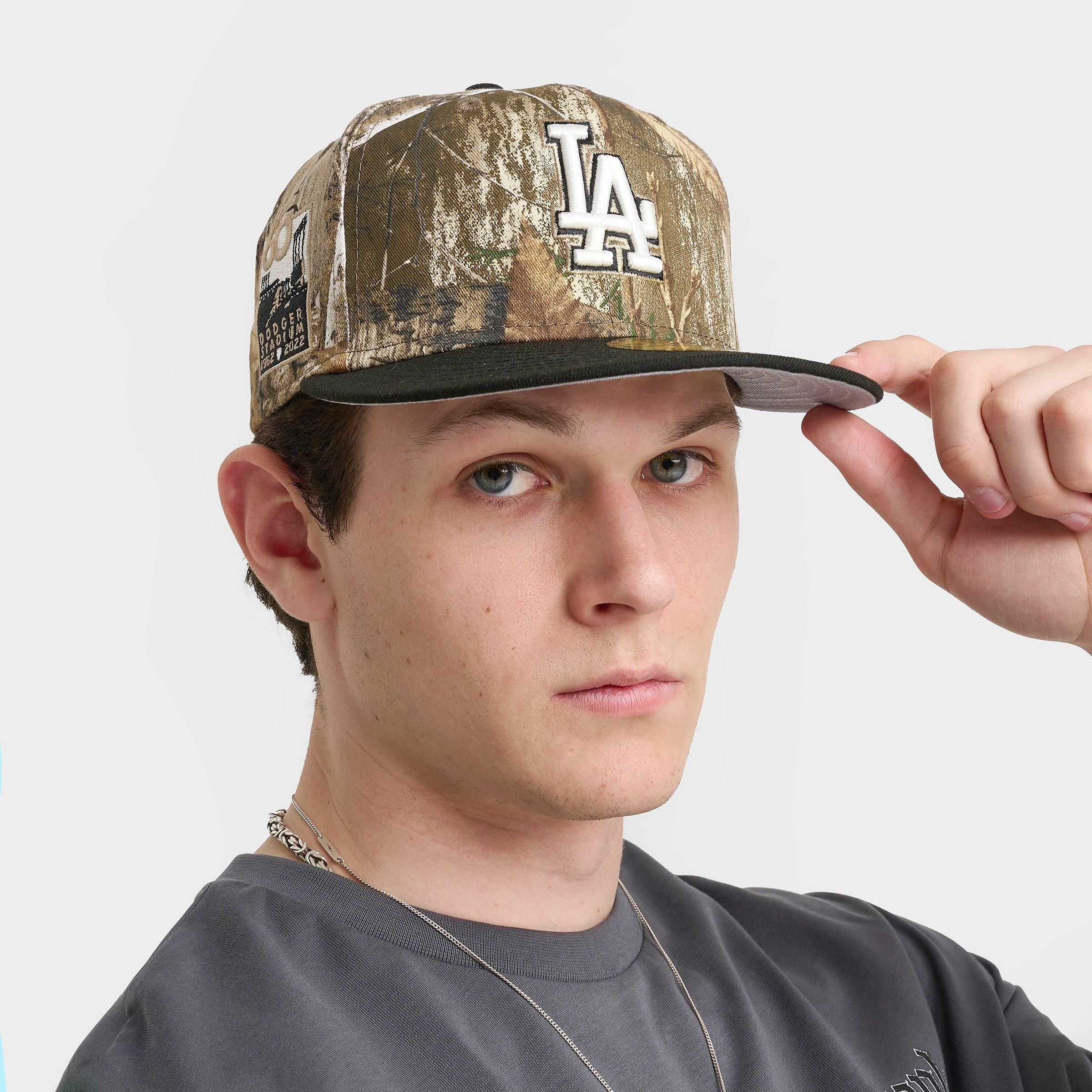 New Era Los Angeles Dodgers MLB Realtree 59FIFTY Fitted Hat in Camo Size: 7 1/2
