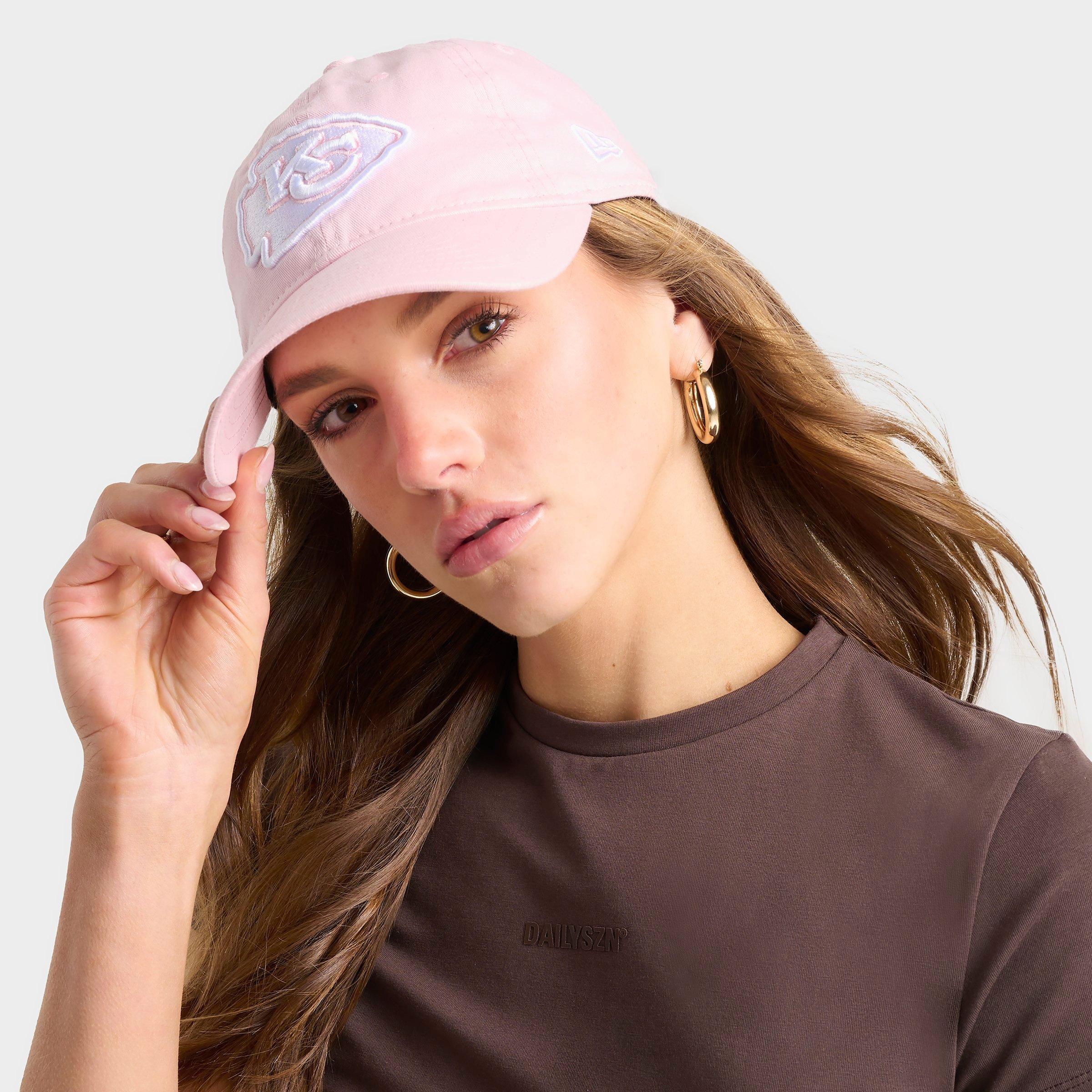 New Era Kansas City Chiefs NFL 9TWENTY Strapback Hat in Pink