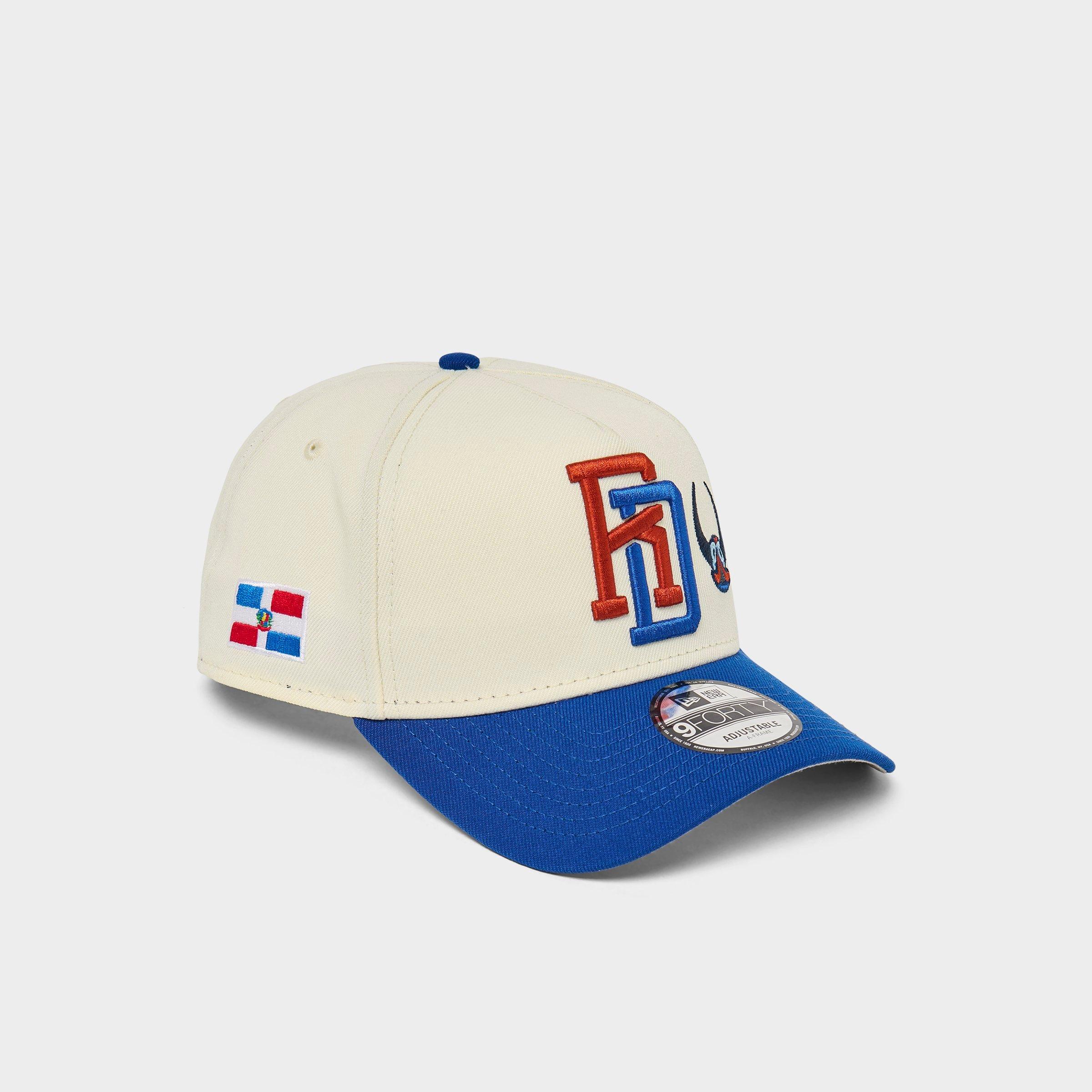 New Era Republica Dominicana 9FORTY Snapback Hat in Off-White/Off White