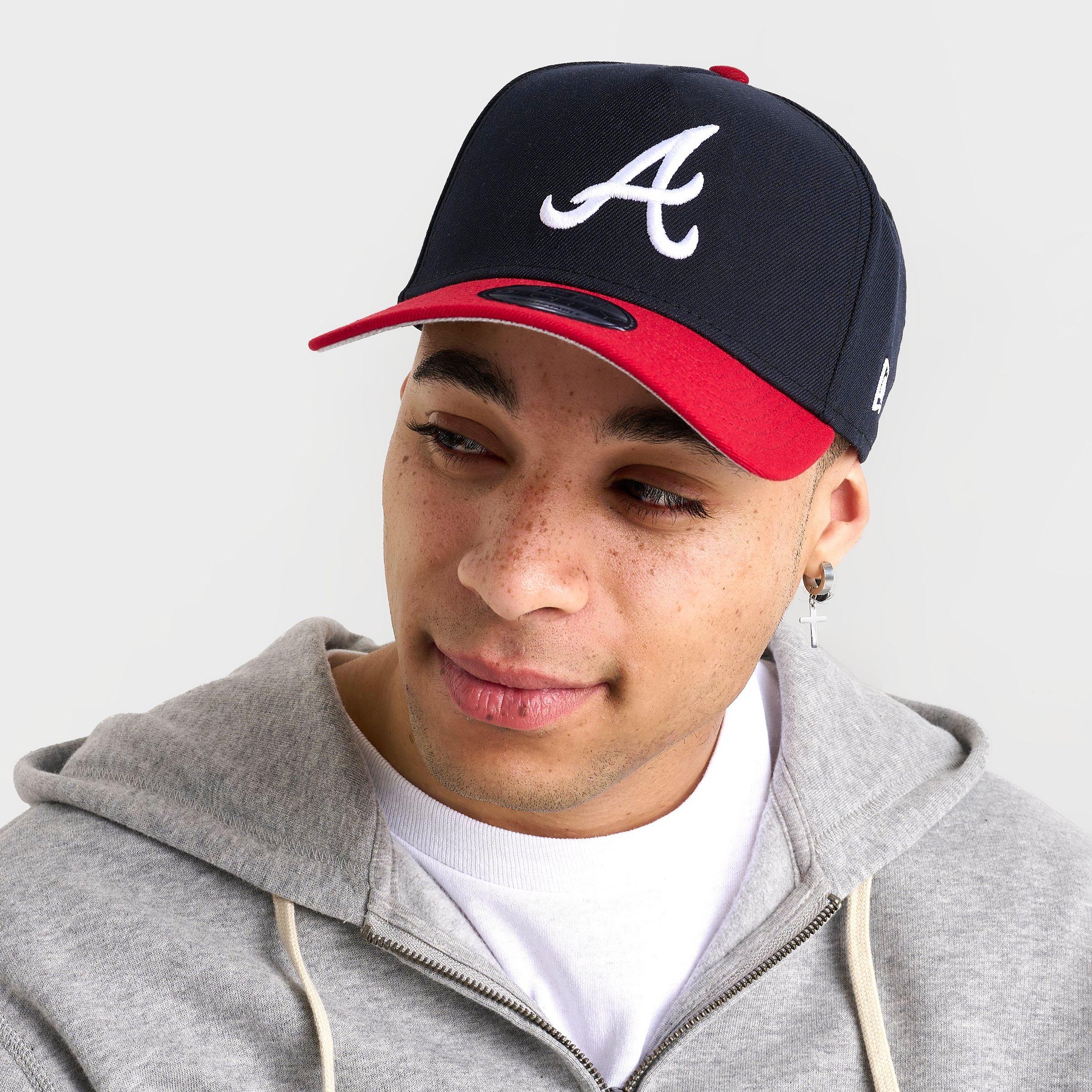 New Era BRAVES 940 CORE in Navy/Red