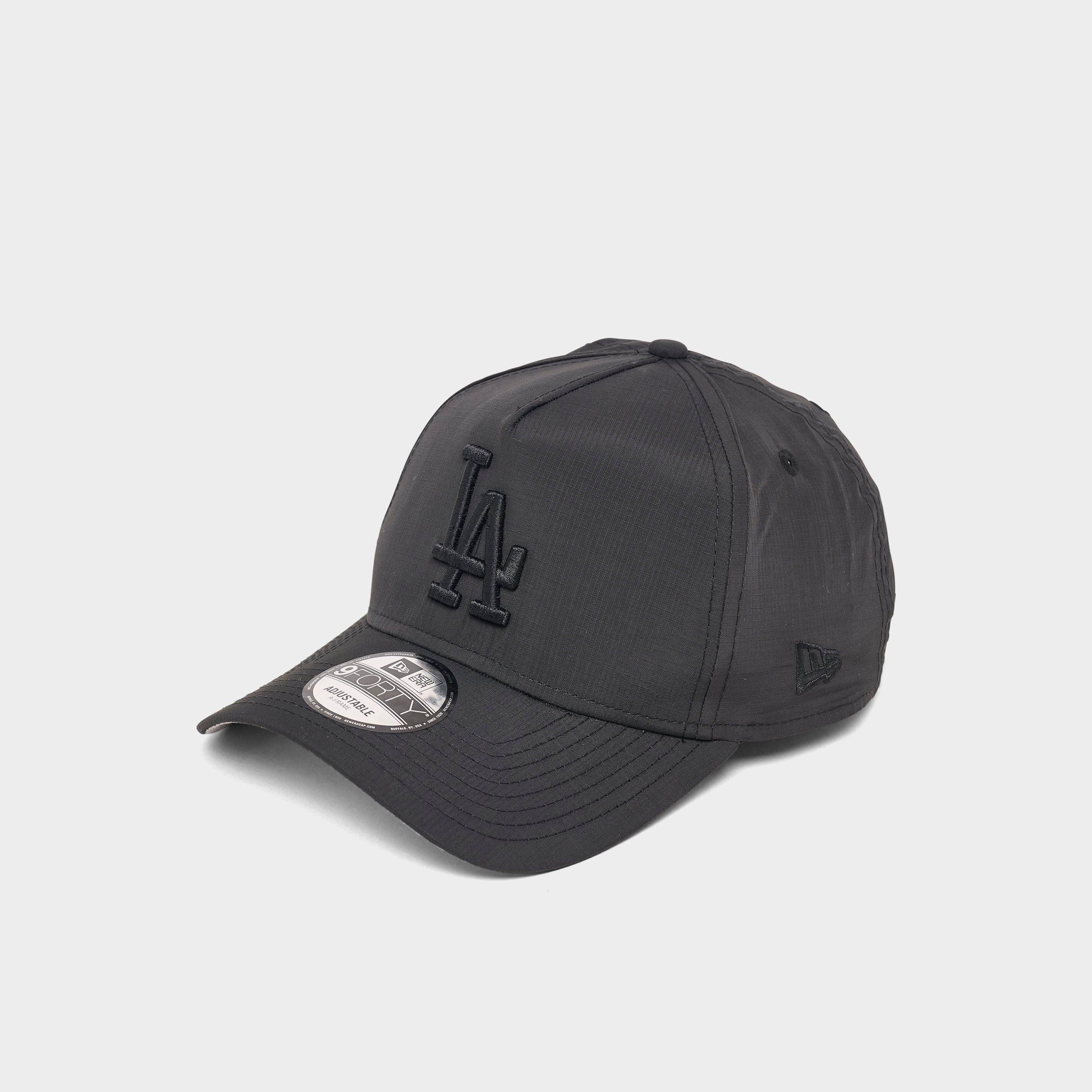 New Era Los Angeles Dodgers Mlb 9forty A-frame Nylon Snapback Hat In Black