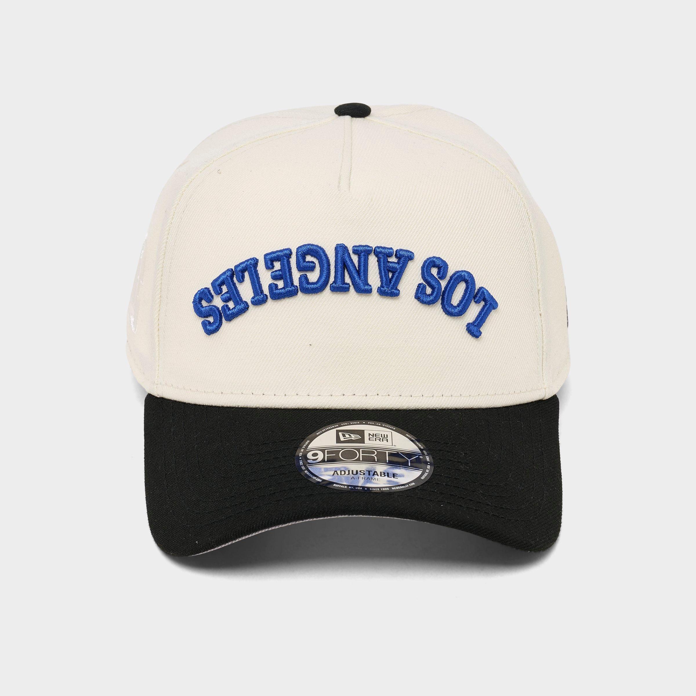 New Era Los Angeles Clippers NBA Upside Down 9FORTY A-Frame Snapback Hat in Chrome/Black/Blue