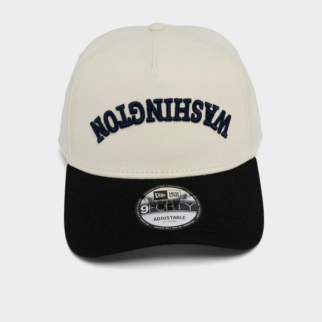 New Era Washington Wizards NBA 9FORTY A-Frame Upside Down Wordmark Snapback Hat
