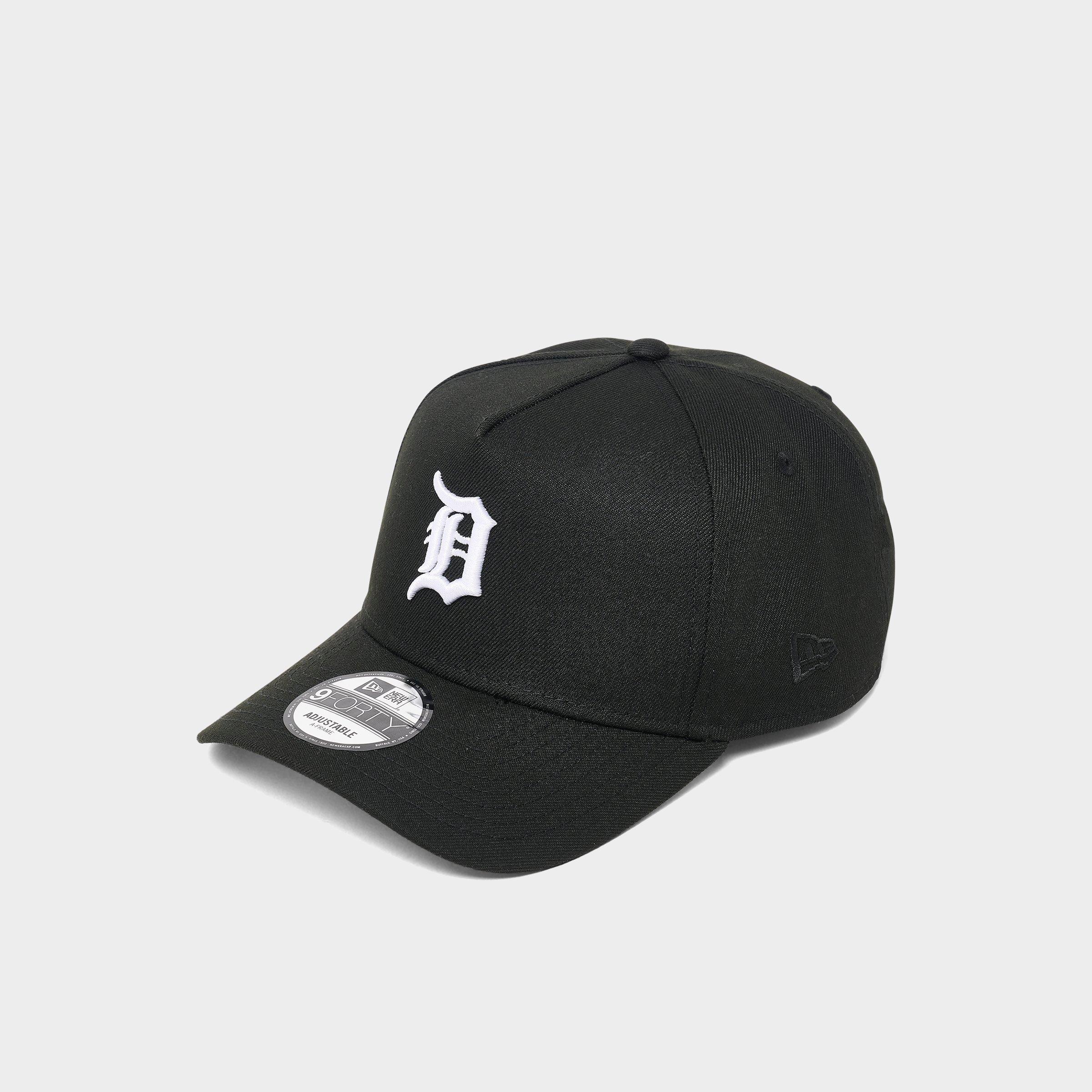 New Era Detroit Tigers MLB 9FORTY Monochrome Snapback Hat in Black/White
