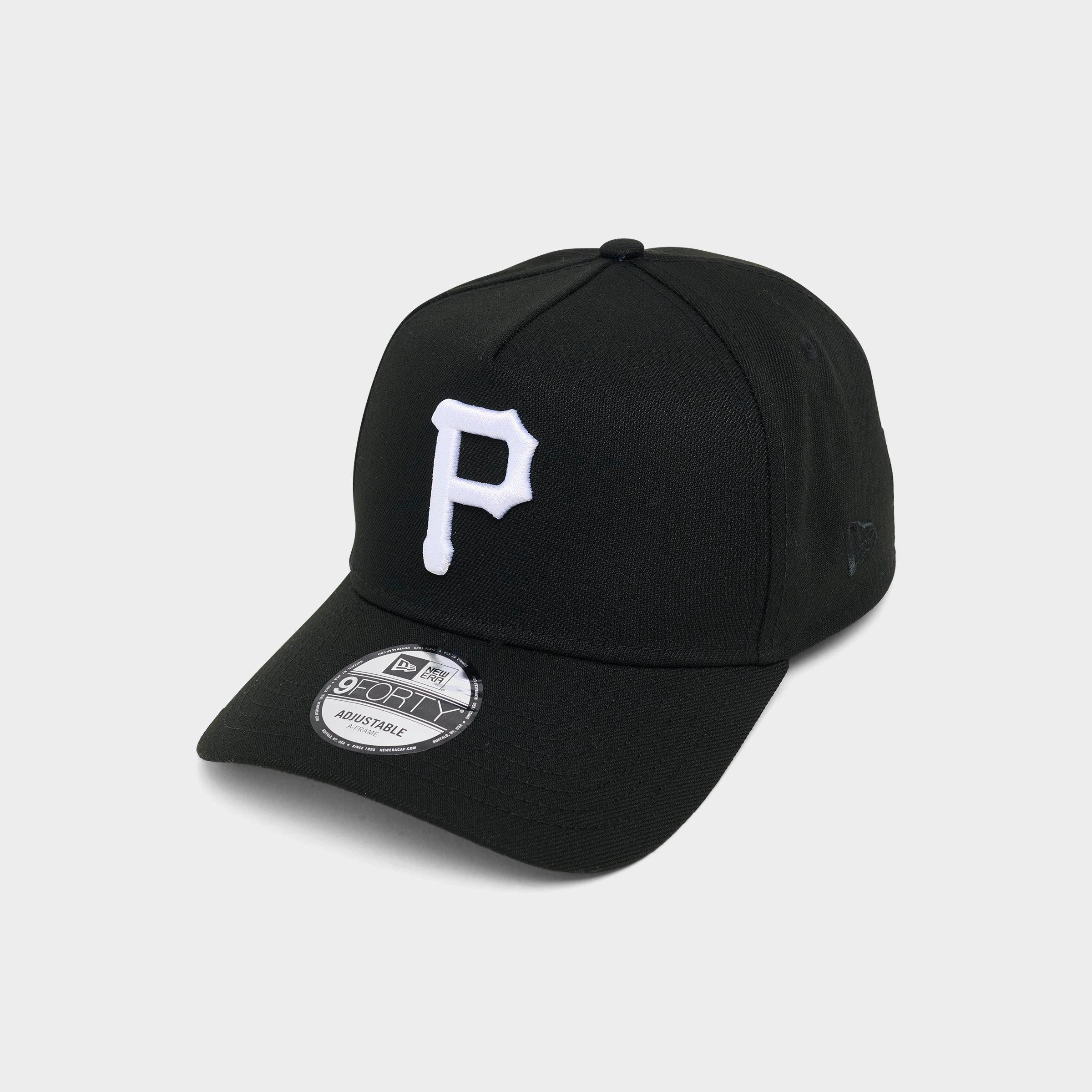 New Era Pittsburgh Pirates MLB 9FORTY Monochrome Snapback Hat in Black/White