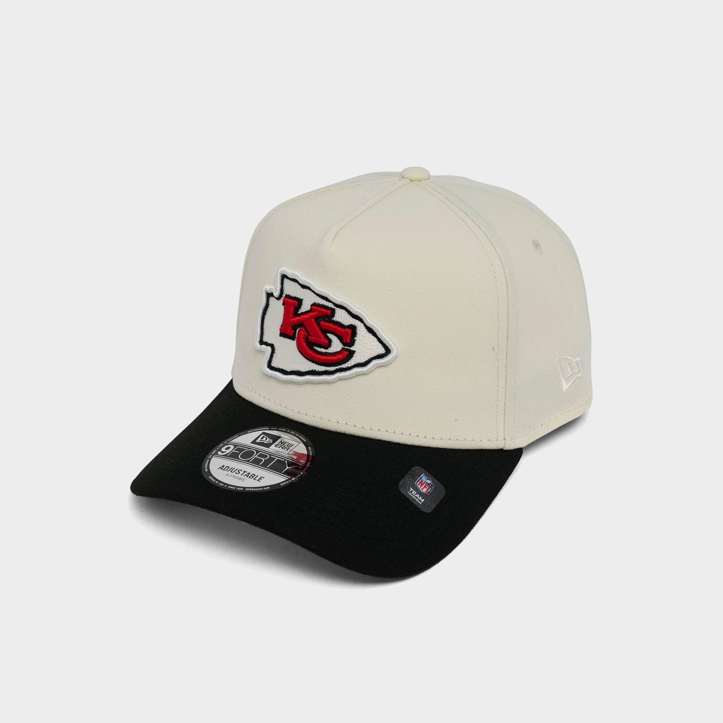 New Era Kansas City Chiefs NFL 9FORTY Snapback Hat in Chrome/Black