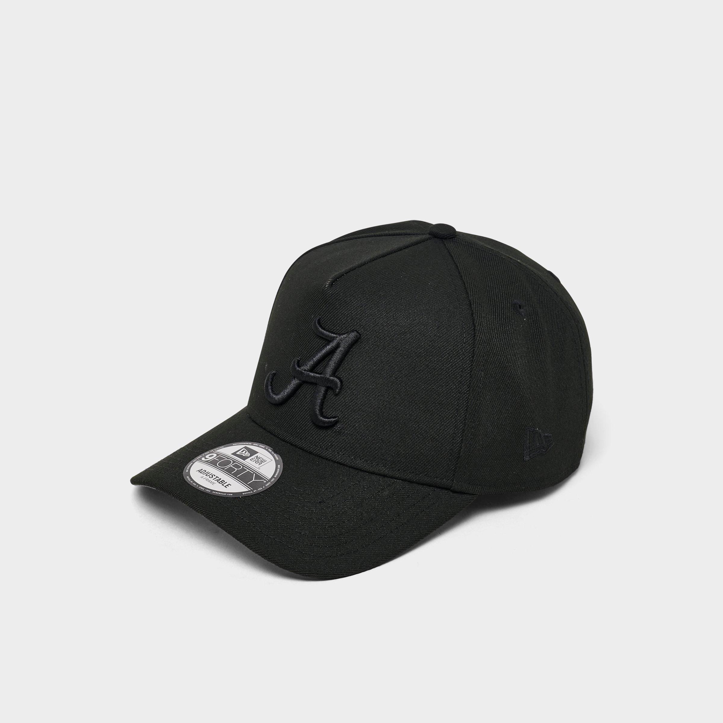 New Era Alabama Crimson Tide 9FORTY Tonal Snapback Hat in Black