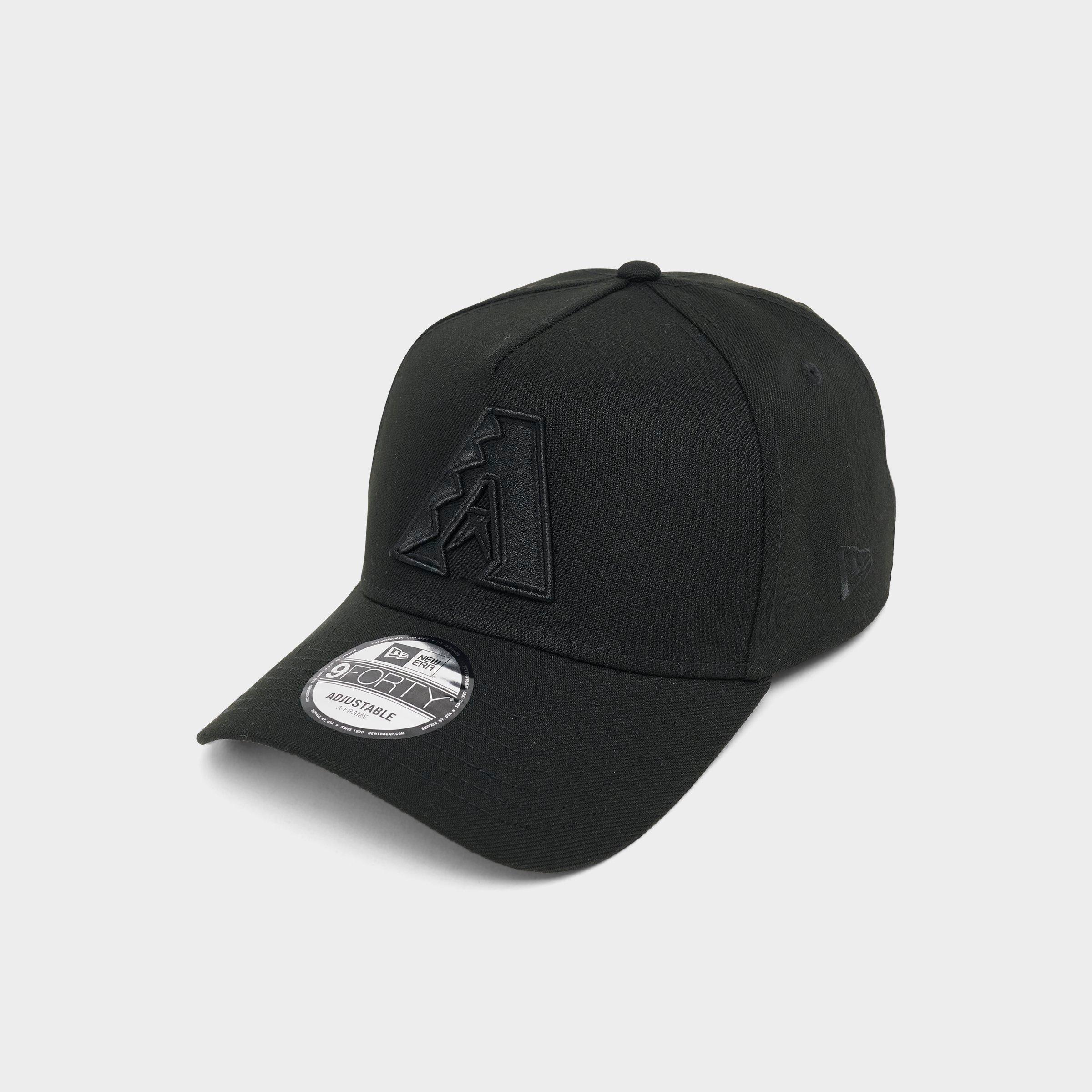 New Era Arizona Diamondbacks MLB 9FORTY Tonal Snapback Hat in Black