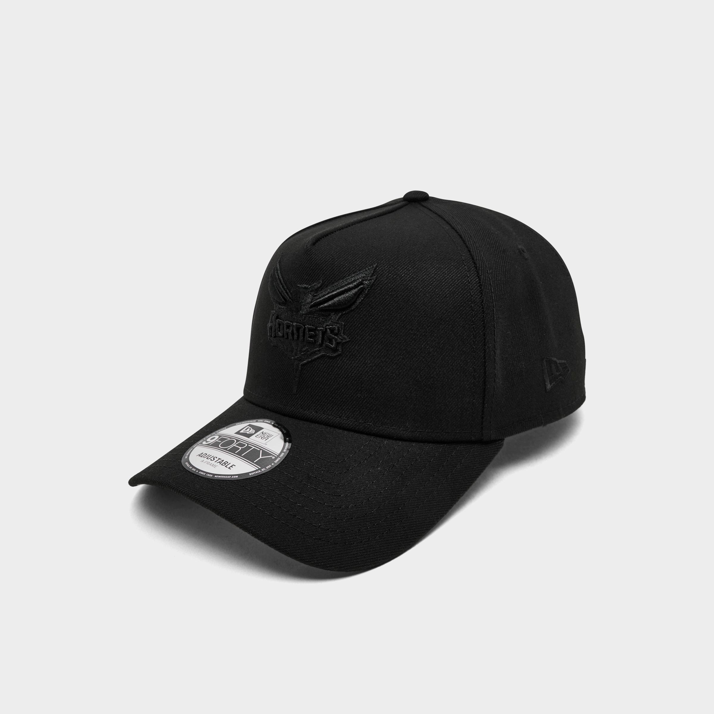New Era Charlotte Hornets NBA 9FORTY Tonal Snapback Hat in Black