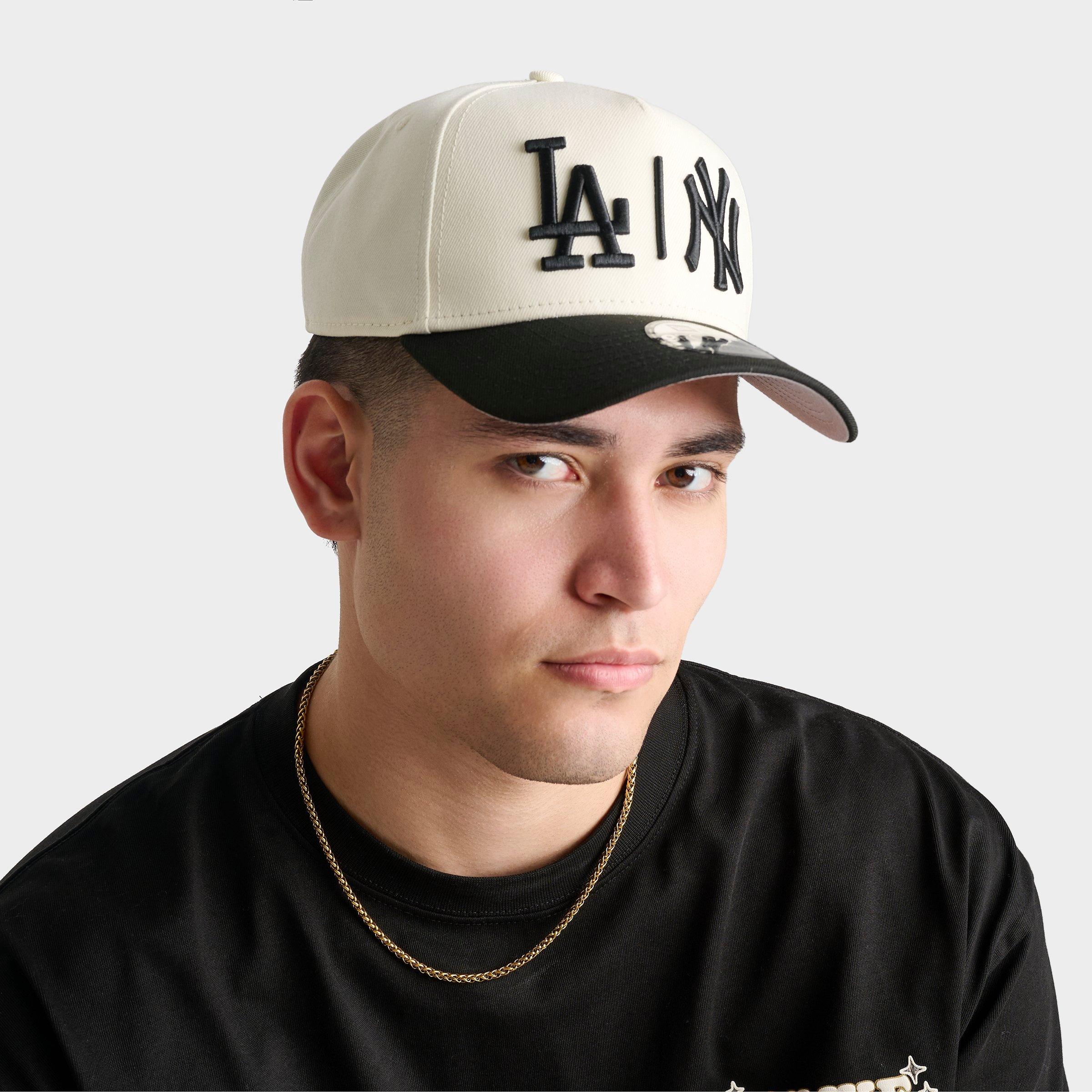 New Era Women's Los Angeles Dodgers New York Yankees MLB Split 9FORTY A-Frame Snapback Hat