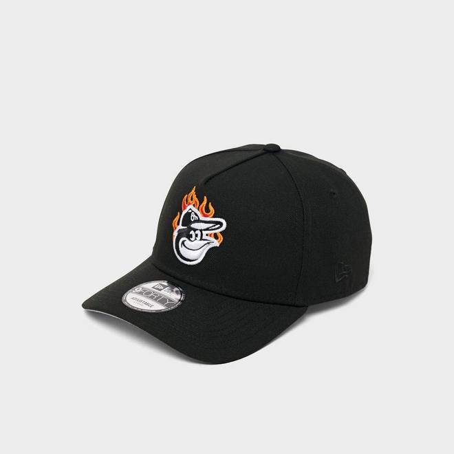 New Era Baltimore Orioles MLB 9FORTY Flame Logo Snapback Hat