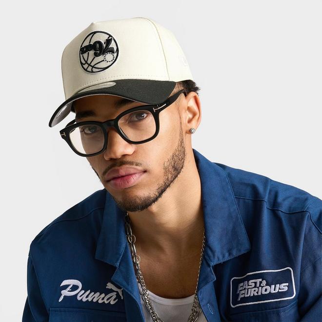 New Era Philadelphia 76ers NBA 9FORTY Upside Down Tonal Snapback Hat