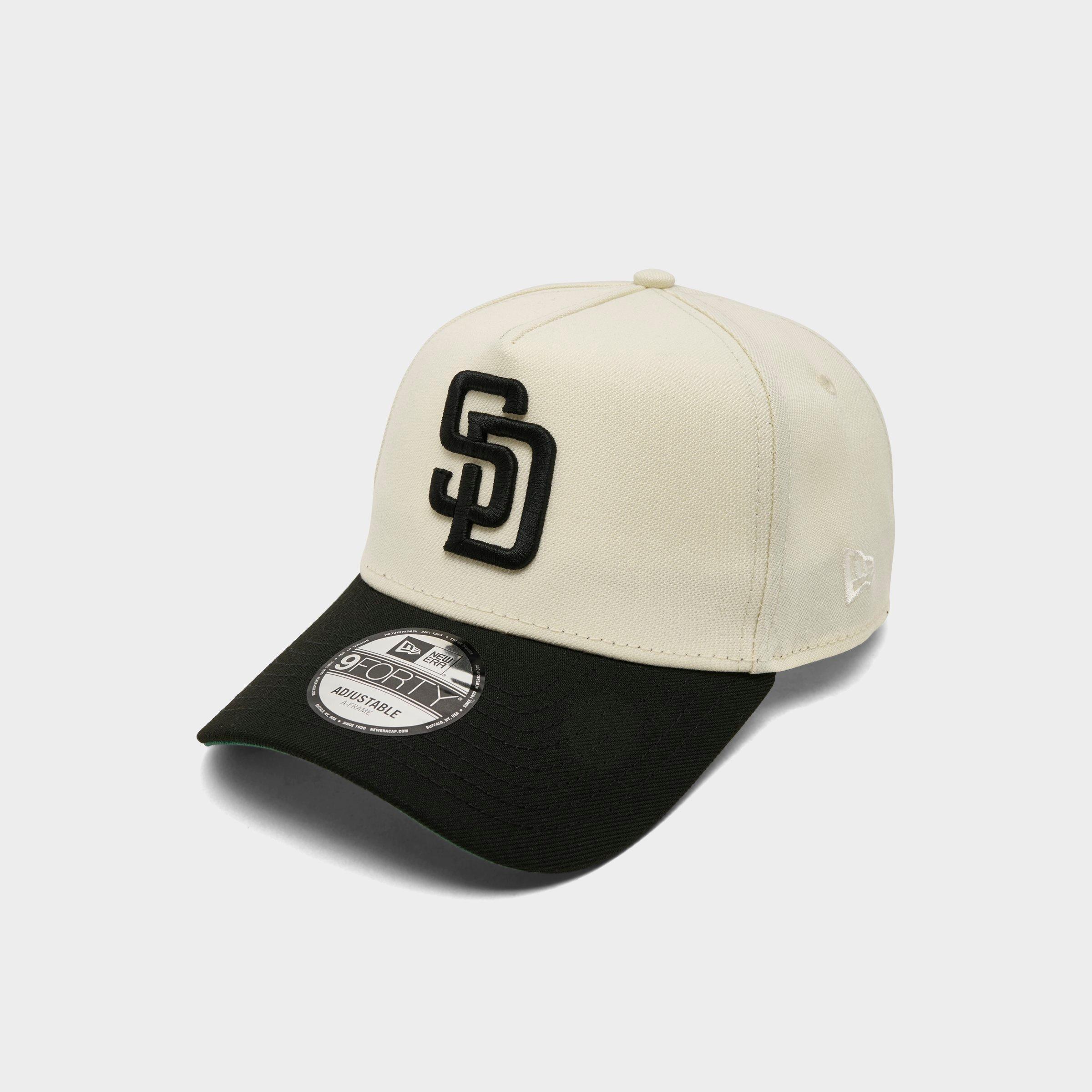 New Era Women's San Diego Padres MLB City Connect 9FORTY A-Frame Snapback Hat in Chrome/Black