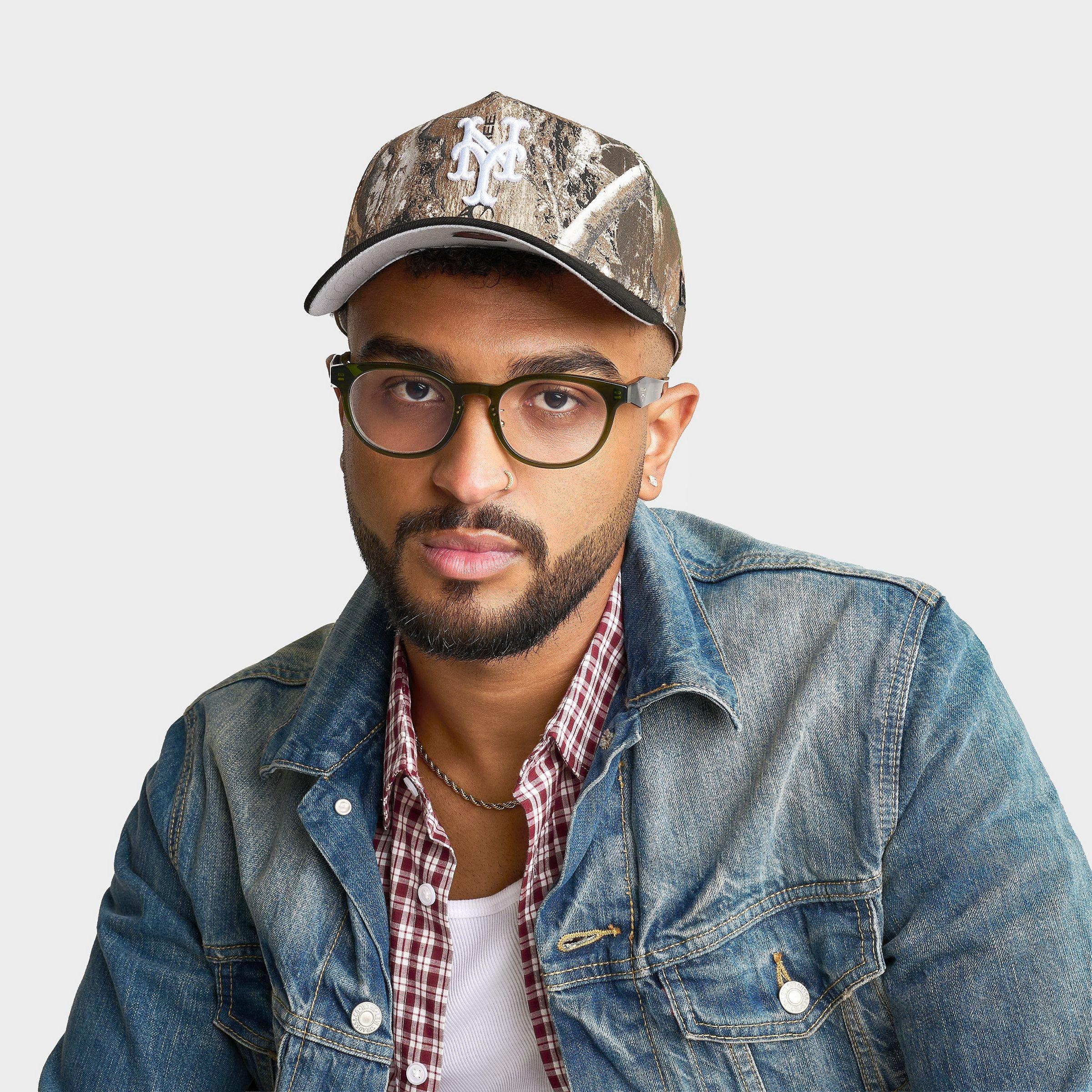 New Era New York Mets MLB Camo 9FORTY A-Frame Snapback Hat in Camo/Black