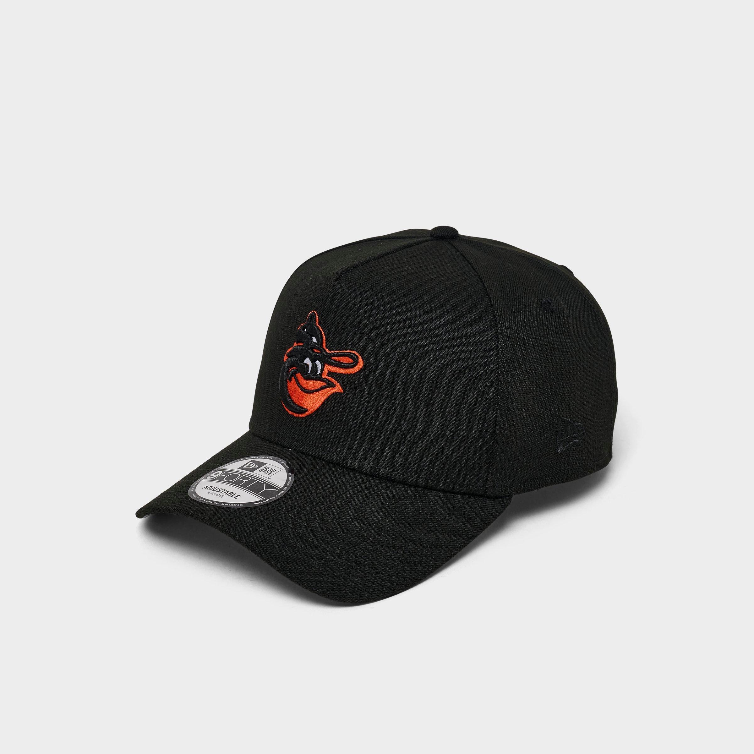 New Era Baltimore Orioles MLB Dual Tone 9FORTY A-Frame Snapback Hat in Black