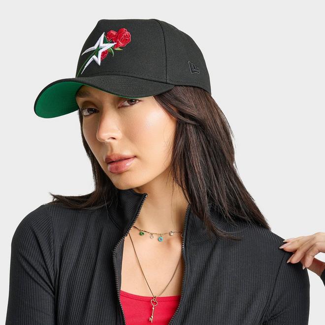 New Era Houston Astros MLB Rose 9FORTY A-Frame Snapback Hat