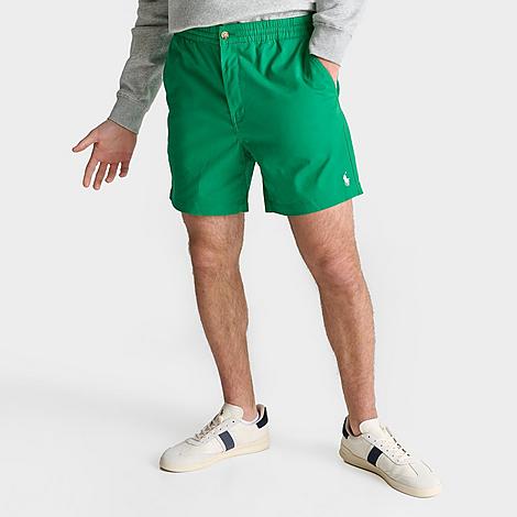 Polo Ralph Lauren Men's Prepster Stretch 6" Chino Shorts In Green