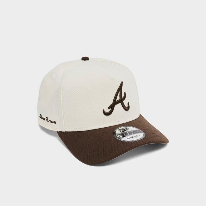 New Era Atlanta Braves MLB Walnut 9FORTY A-Frame Snapback Hat