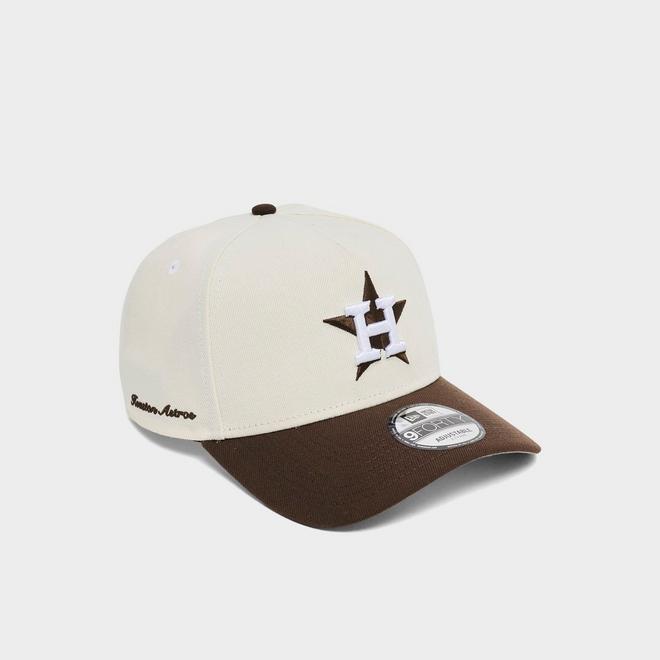 New Era Houston Astros MLB Walnut 9FORTY A-Frame Snapback Hat