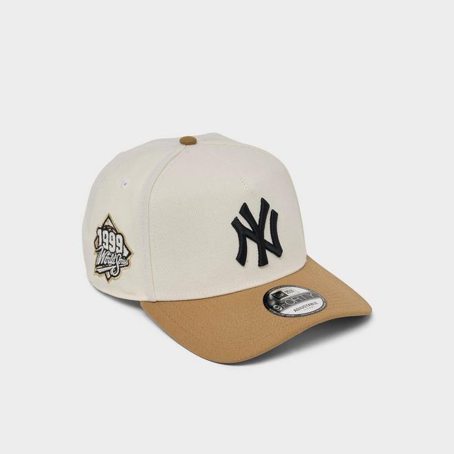 New Era New York Yankees MLB Khaki Champion Patch 9FORTY A-Frame Snapback Hat