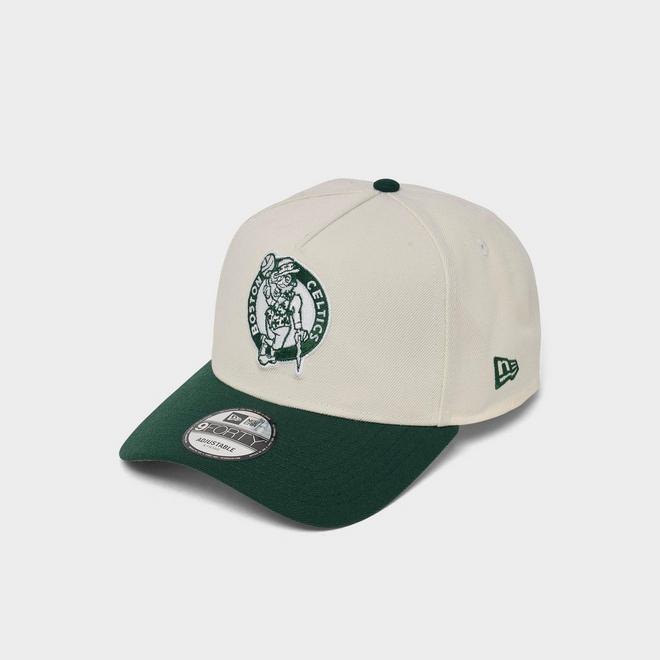New Era Boston Celtics NBA Dark Green 9FORTY A-Frame Snapback Hat