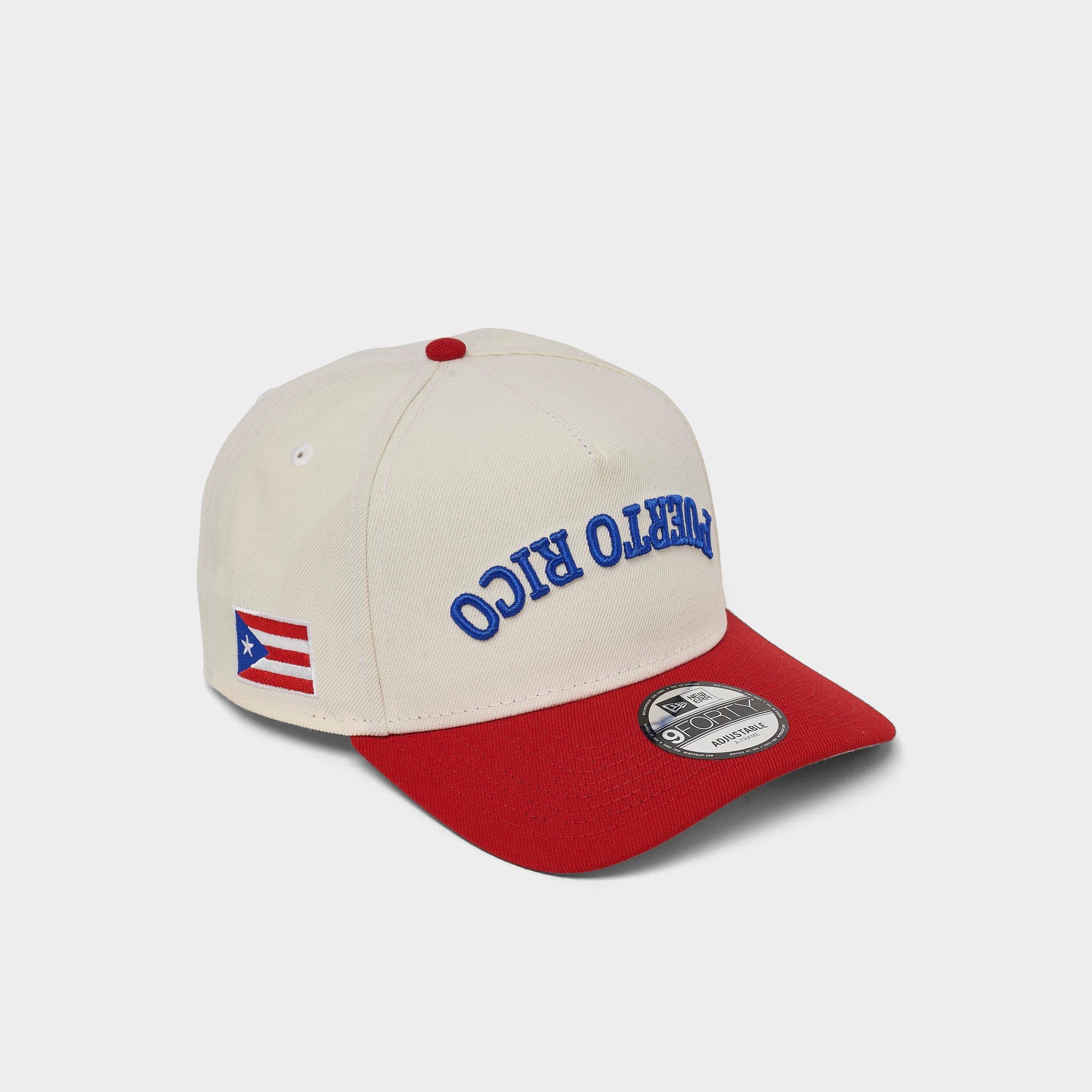 New Era Puerto Rico Upside Down 9FORTY A-Frame Snapback Hat