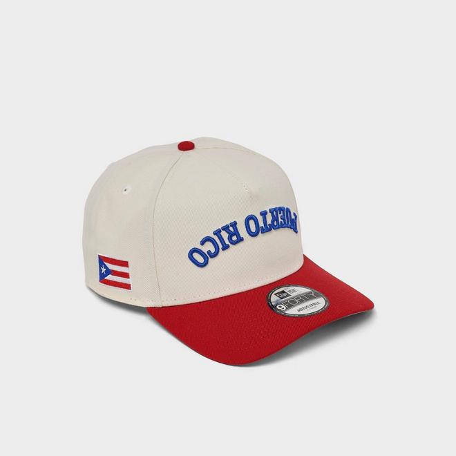 New Era Puerto Rico Upside Down 9FORTY A-Frame Snapback Hat