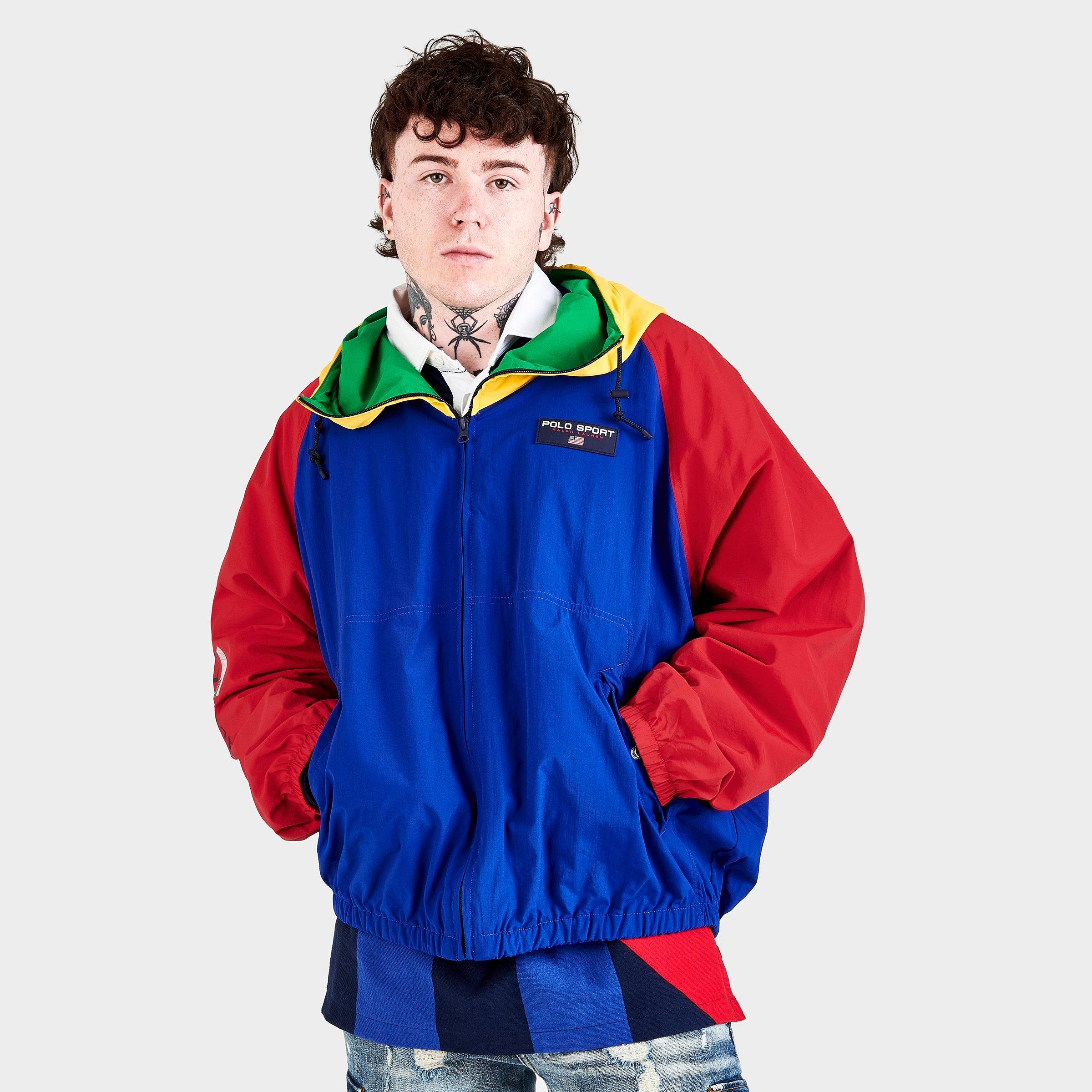 Polo Ralph Lauren Polo Sport Color blocked Jacket In Heritage Royal Multi ModeSens