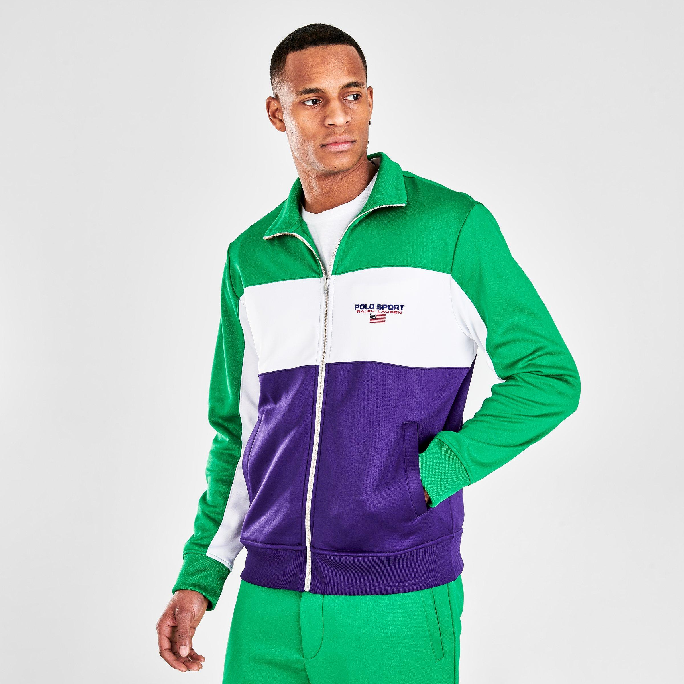 polo sport track top