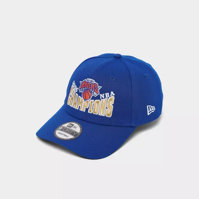 New Era New York Knicks NBA Champions Stamp 9FORTY Snapback Hat