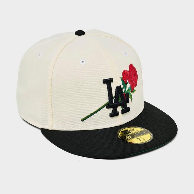 New Era Los Angeles Dodgers MLB Rose Logo 59FIFTY Fitted Hat