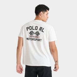 Men's Polo Ralph Lauren Motorsport Graphic T-Shirt | Finish Line